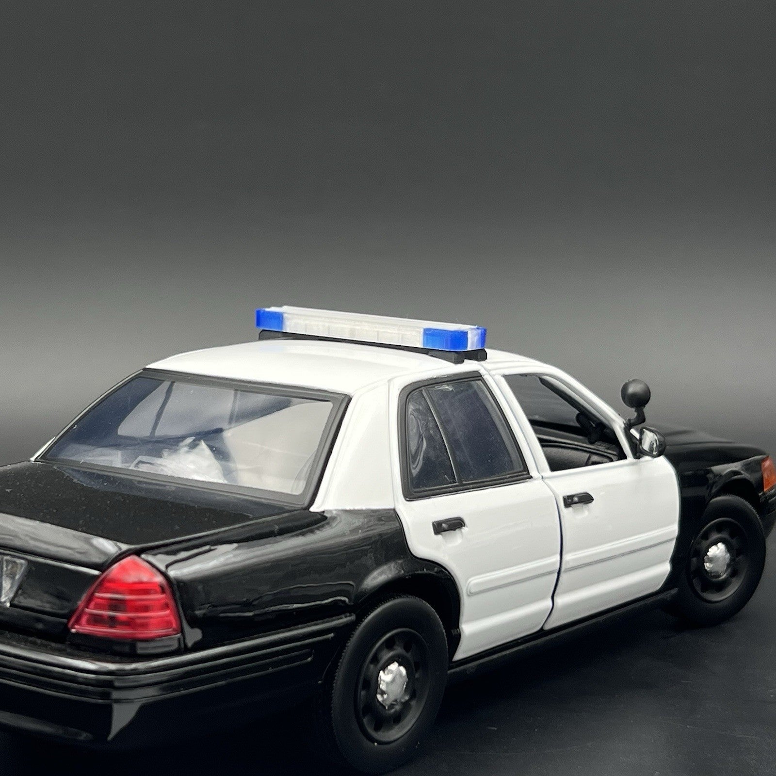 1/18 LED Ready Whelen Edge Maui Hawaii Honolulu Police Lightbar Blue Clear10