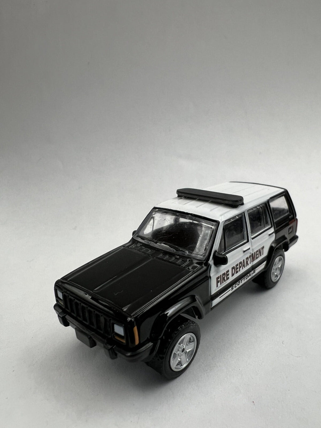 2 Pack 1/64 NForce Black Top Lightbar For Greenlight Police Fire Ambulance5