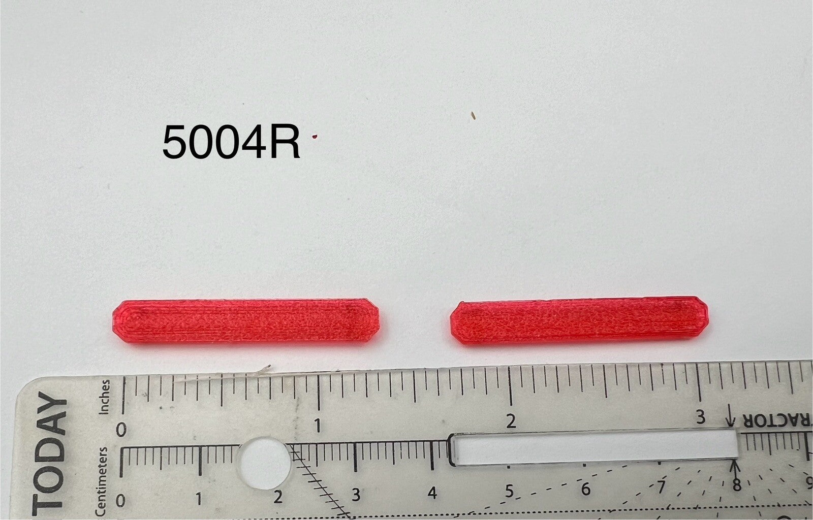 2 Pack 1/50 Red Extra Long Code 3 2100 Lightbar Fire Truck TWH WSI First Gear0