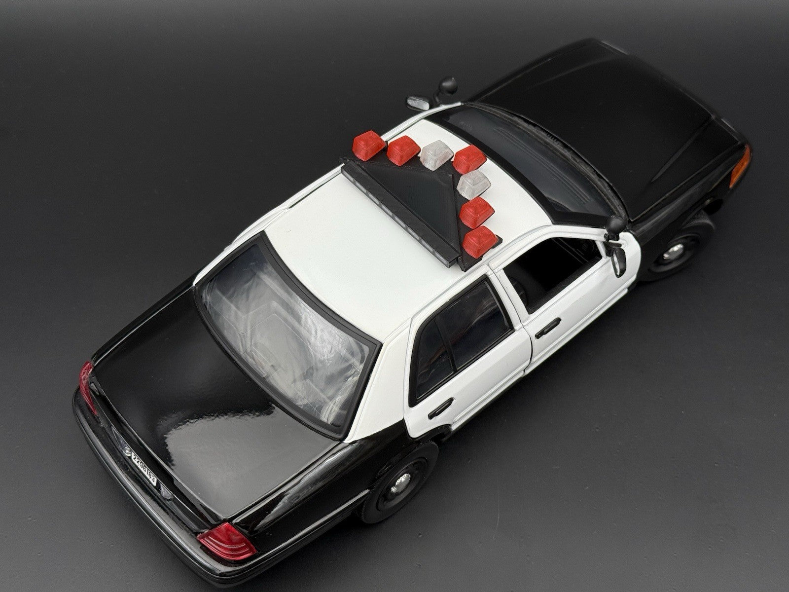 1/18 LED Ready NYPD Federal Signal Vector Vision Lightbar Police Pre-20089