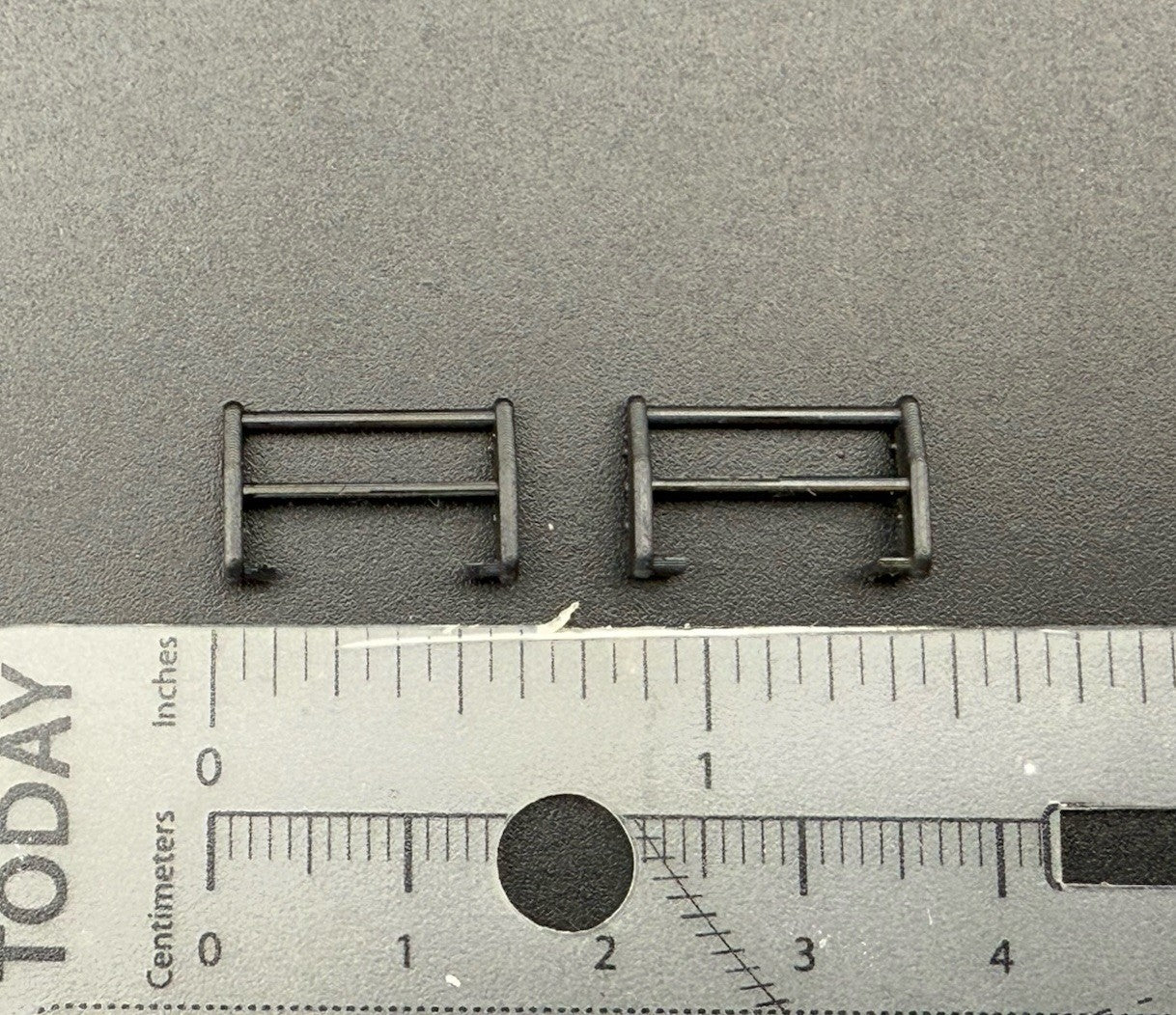 2 PACK 1/64 Go Rhino Push Bumper Pushbar For Charger Police Greenlight 5961