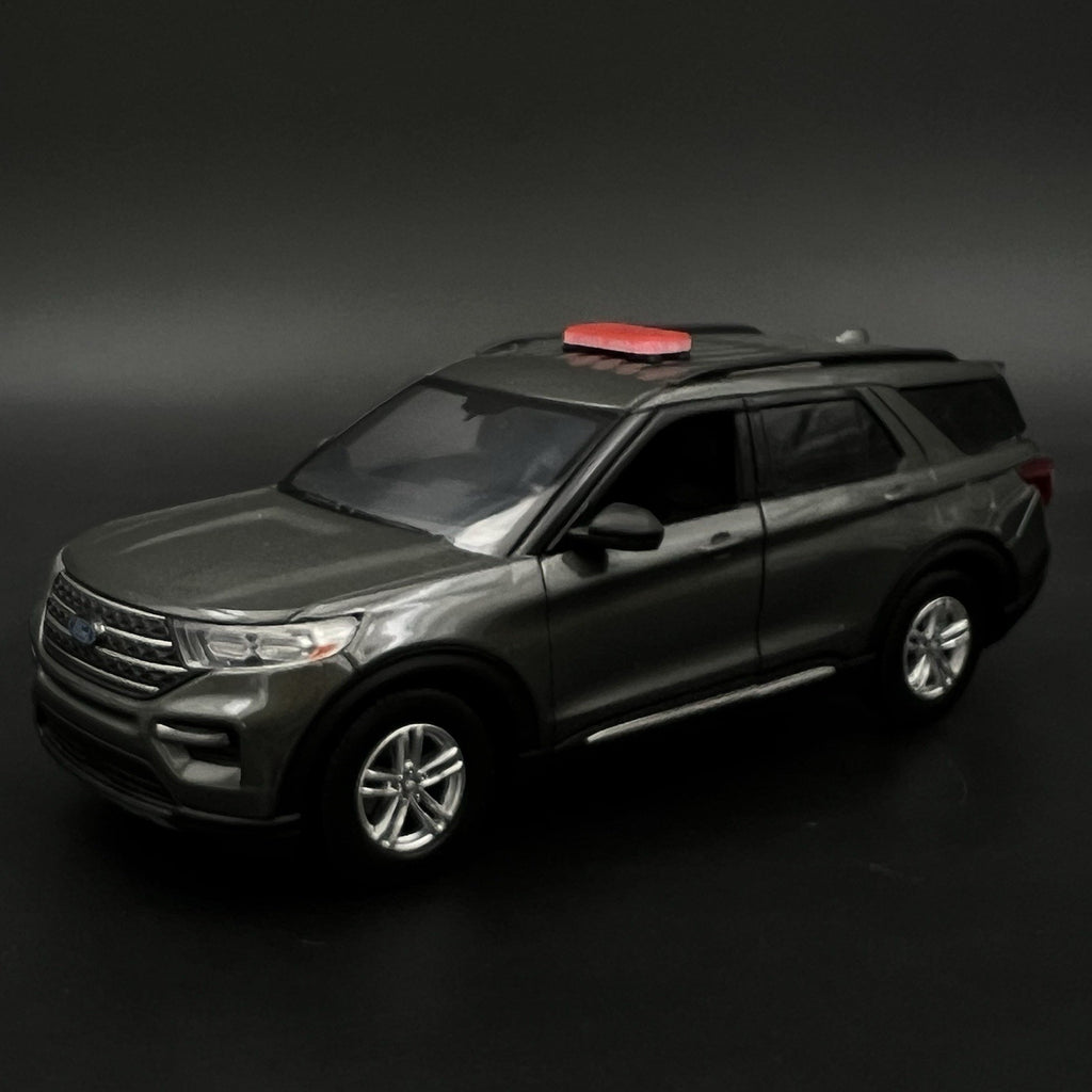 2 Pack 1/24 25 Mini Code 3 2700 Lightbar Red Top Cover Police Sheriff Fire10