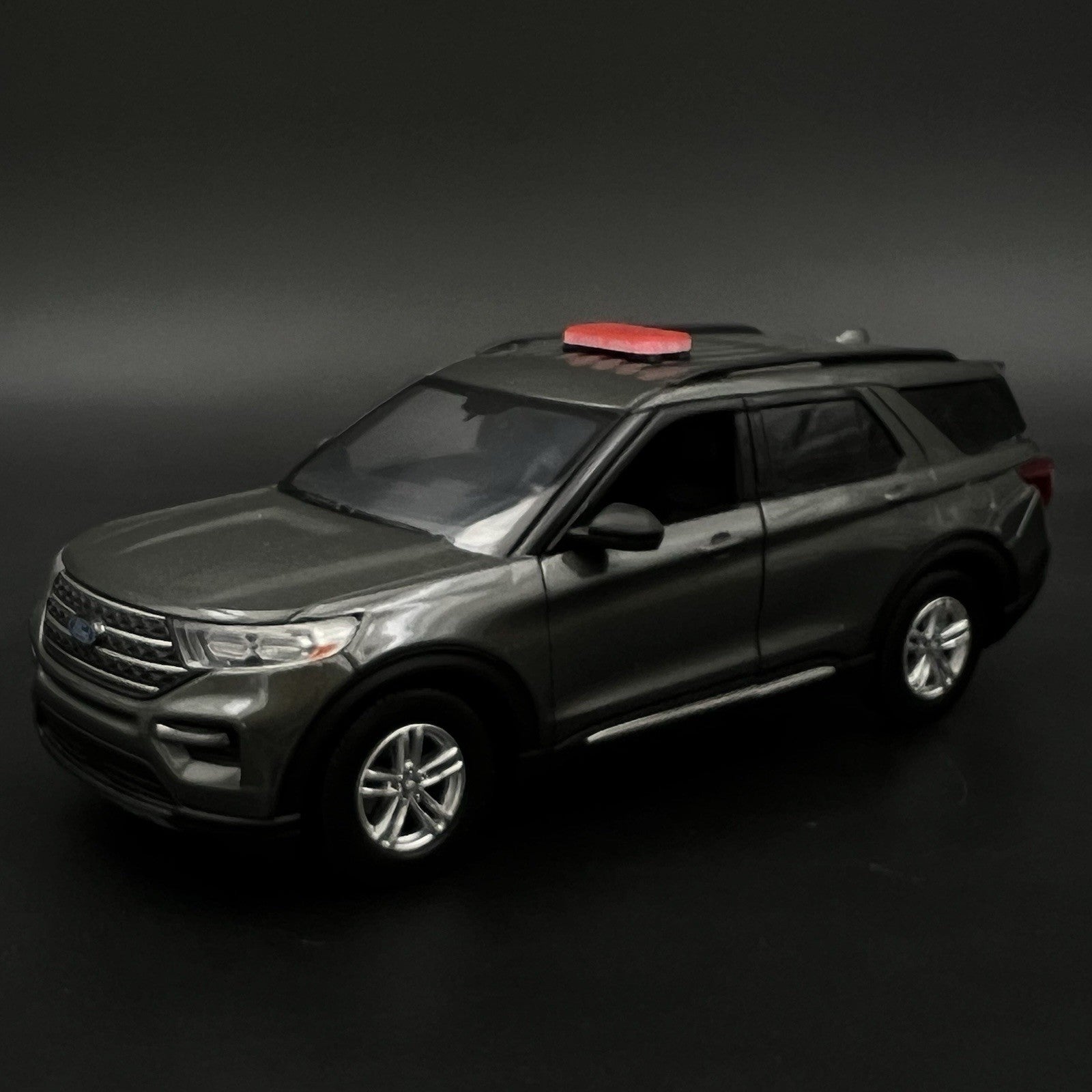 2 Pack 1/24 25 Mini Code 3 2700 Lightbar Red Top Cover Police Sheriff Fire10