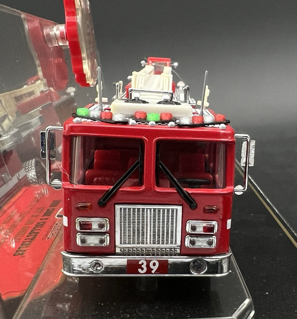 3 Pack 1/64 Chicago Fire CFD Green Red Split Vision SLR Lightbar Truck Code 38