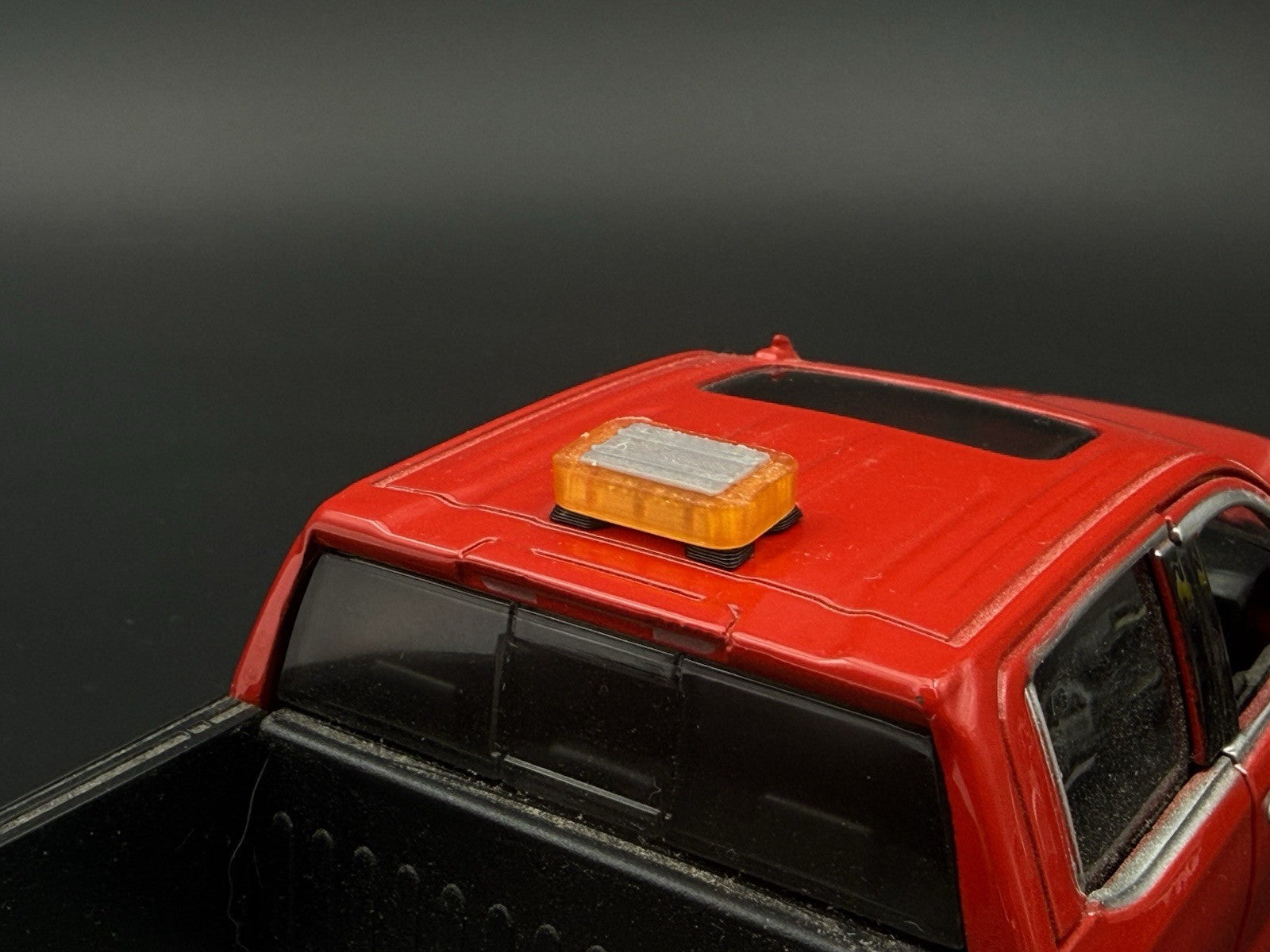 2-Pack 1/24 25 Scale Model Micro Whelen Edge Freedom Amber Lightbar 2408MICROA14