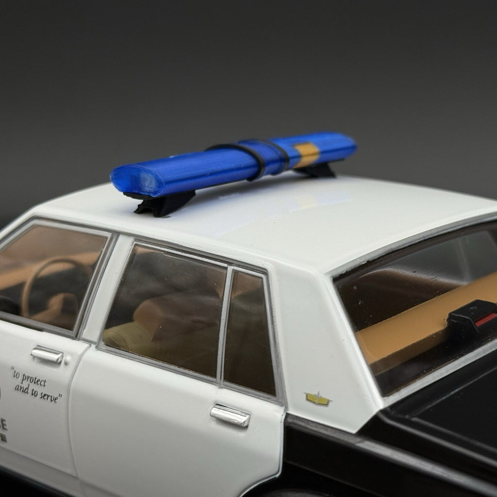 1/18 LED Ready Jetstrobe Jetstream Lightbar Blue Clear Amber Police Sheriff12