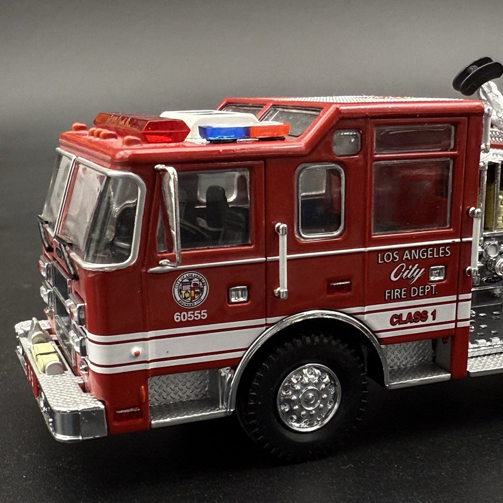 2 Pack 1/64 Mini Whelen Edge Blue Red Lightbar Gray Top Cover Police Fire EMS4