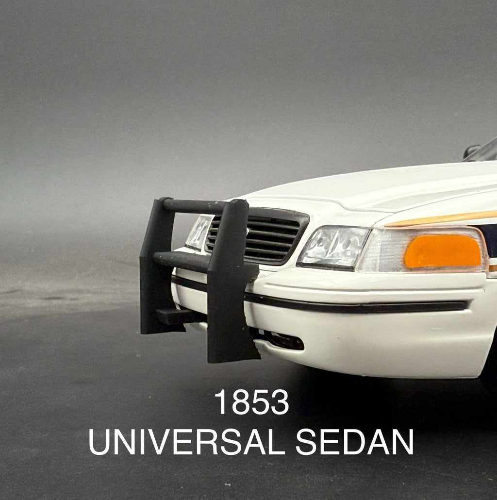 1/18 Scale Model Setina PB300 Push Bumper Pushbar Crown Vic 1853 Universal Sedan0