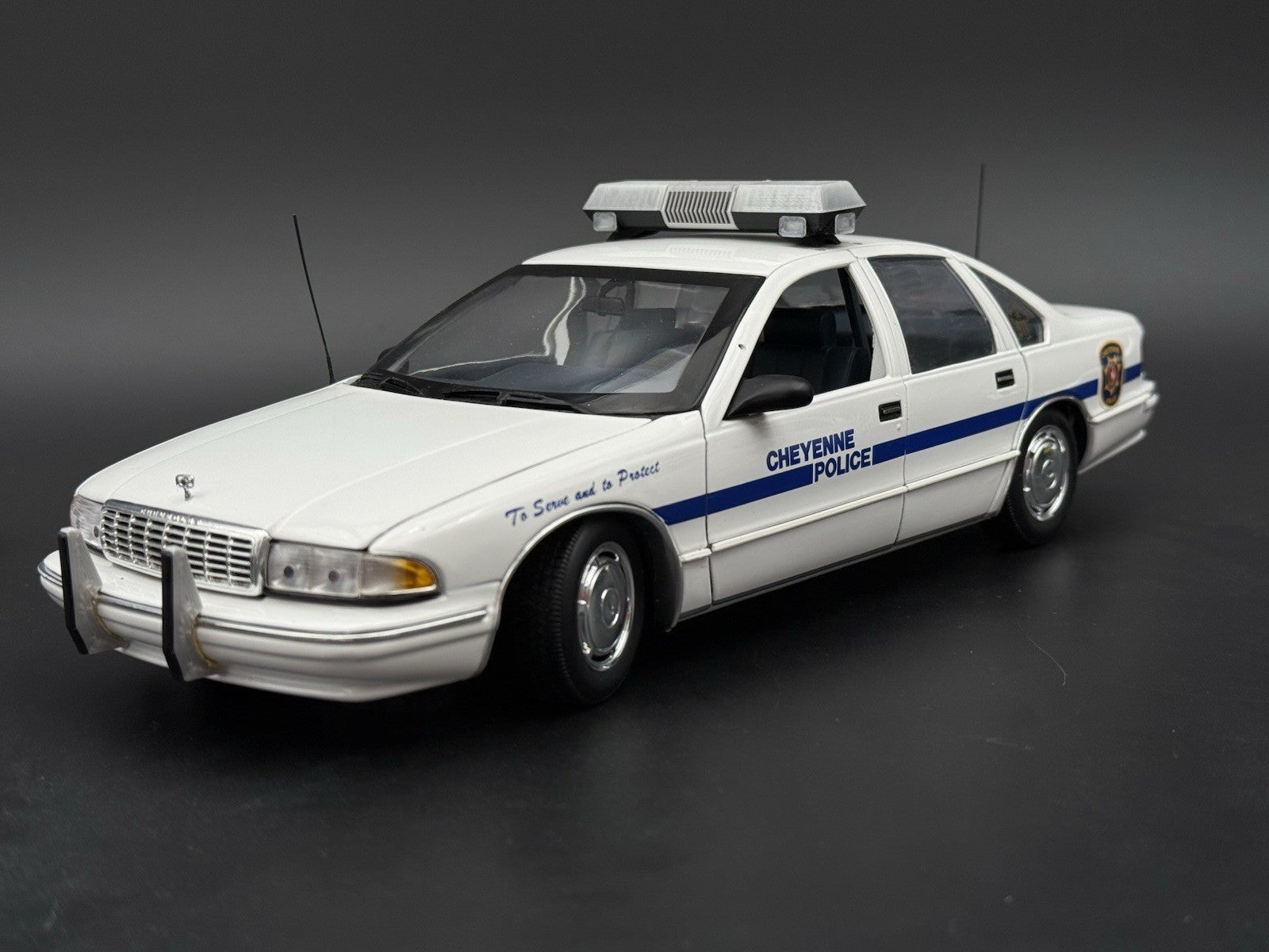 1/18 Scale Model Clear Chrome Lectric Lites Ranger LL300 Lightbar Police 1872C4