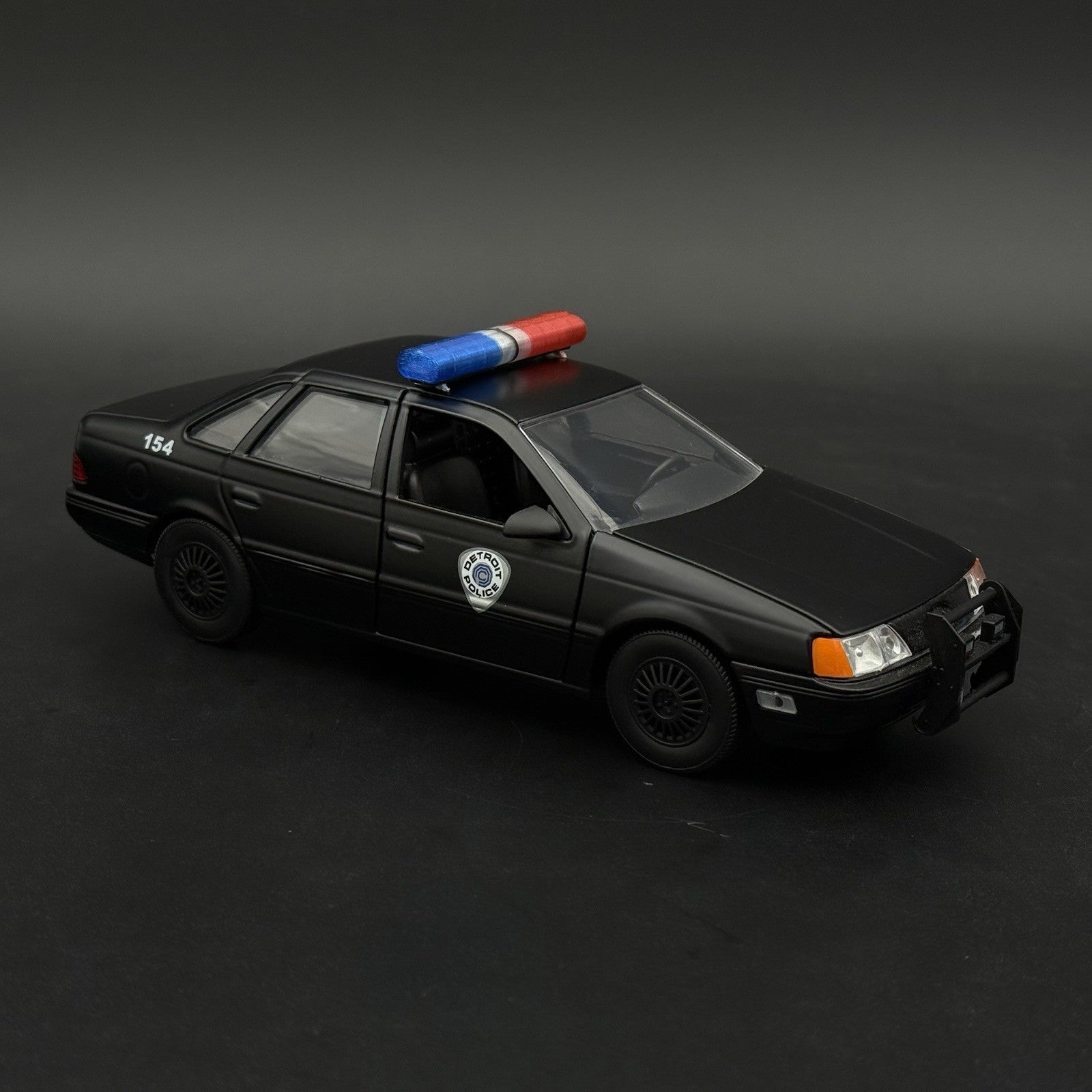 1/24 1/25 LED Compatible AeroDynic Lightbar Blue Red Clear Police Sheriff14