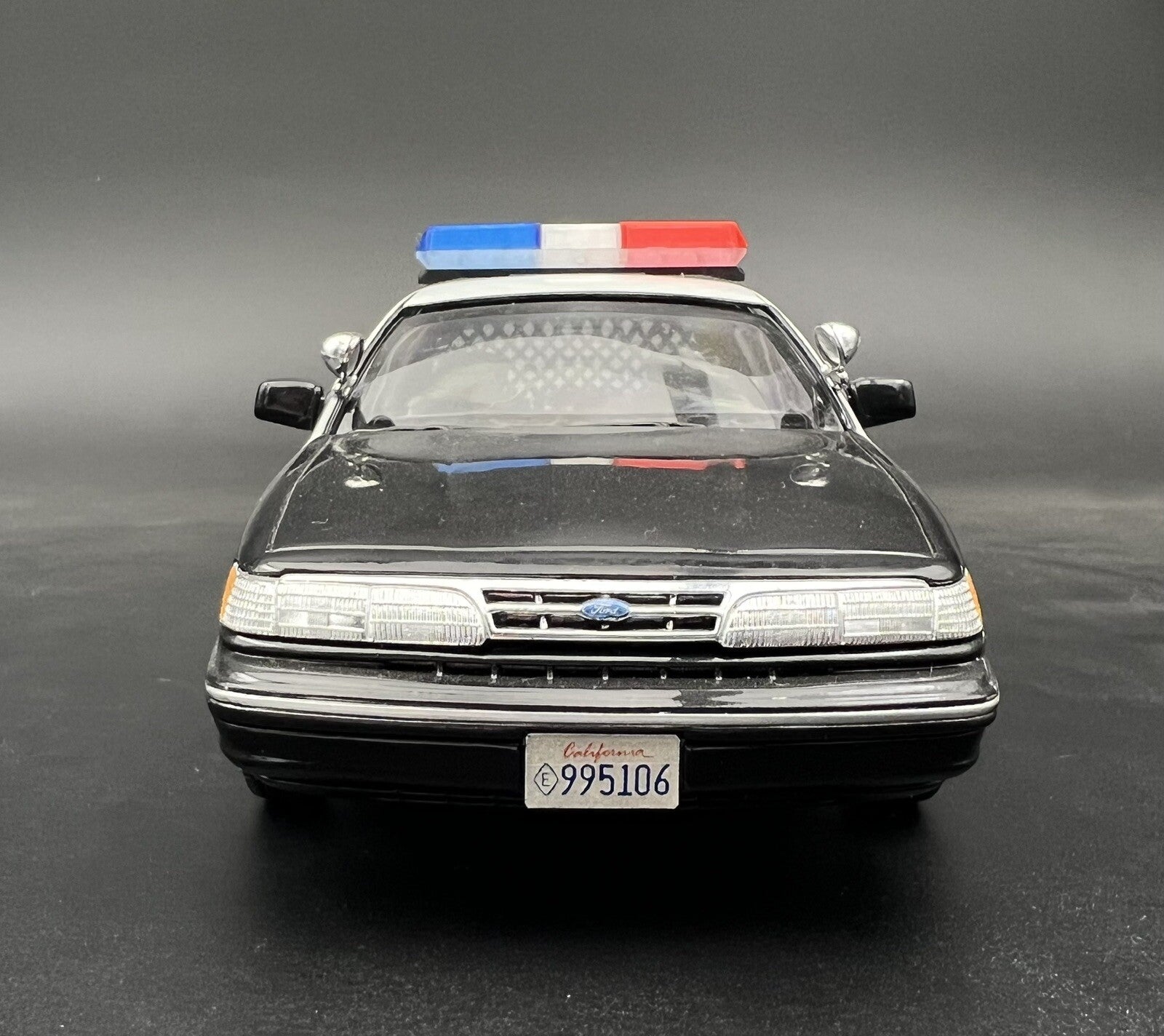 1/24 25 Scale Blue Clear Red Code 3 MX7000 Lightbar LAPD LASD Sheriff Police4