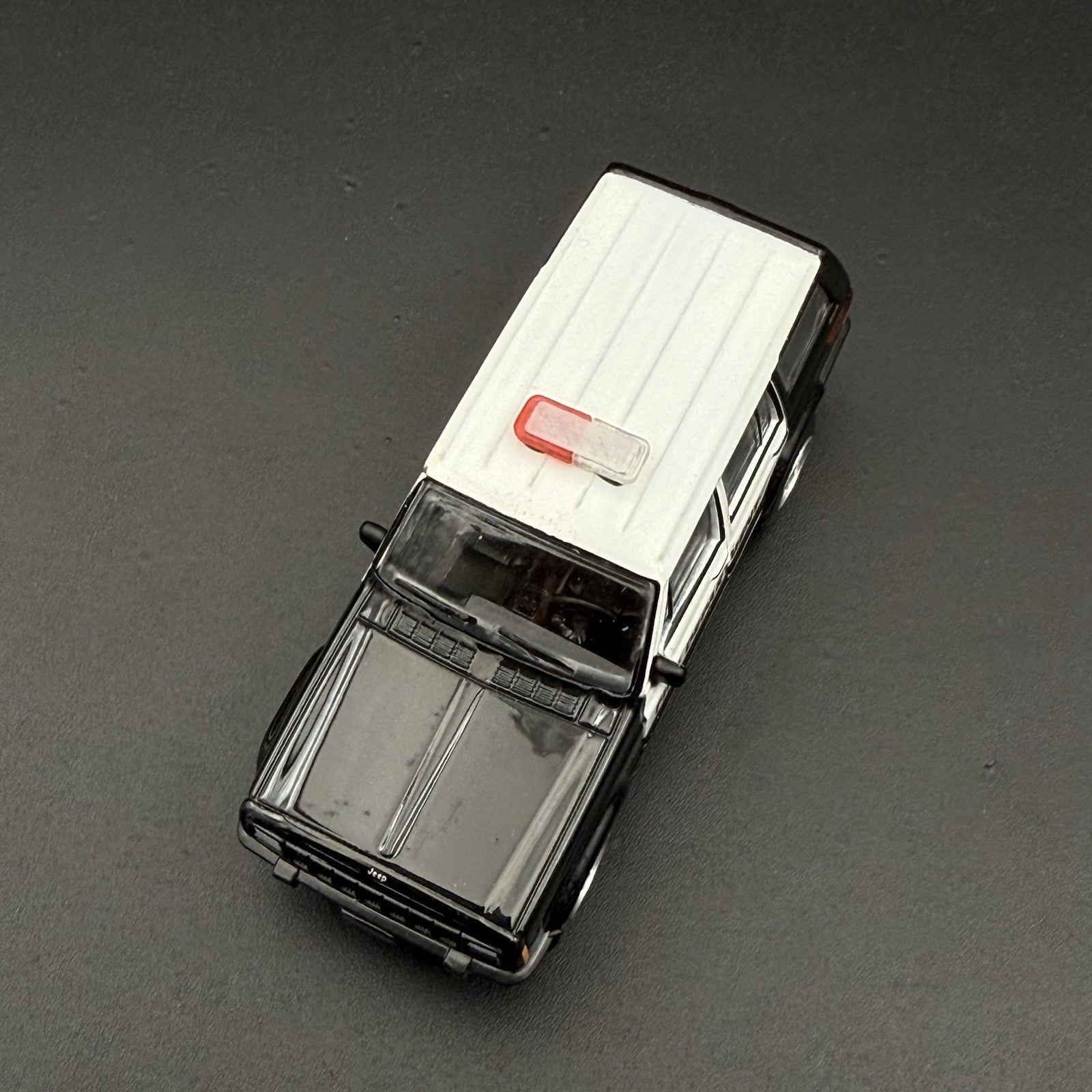 2 Pack 1/64 Mini Whelen Edge Red Clear Lightbar Gray Top Cover Police Fire EMS8