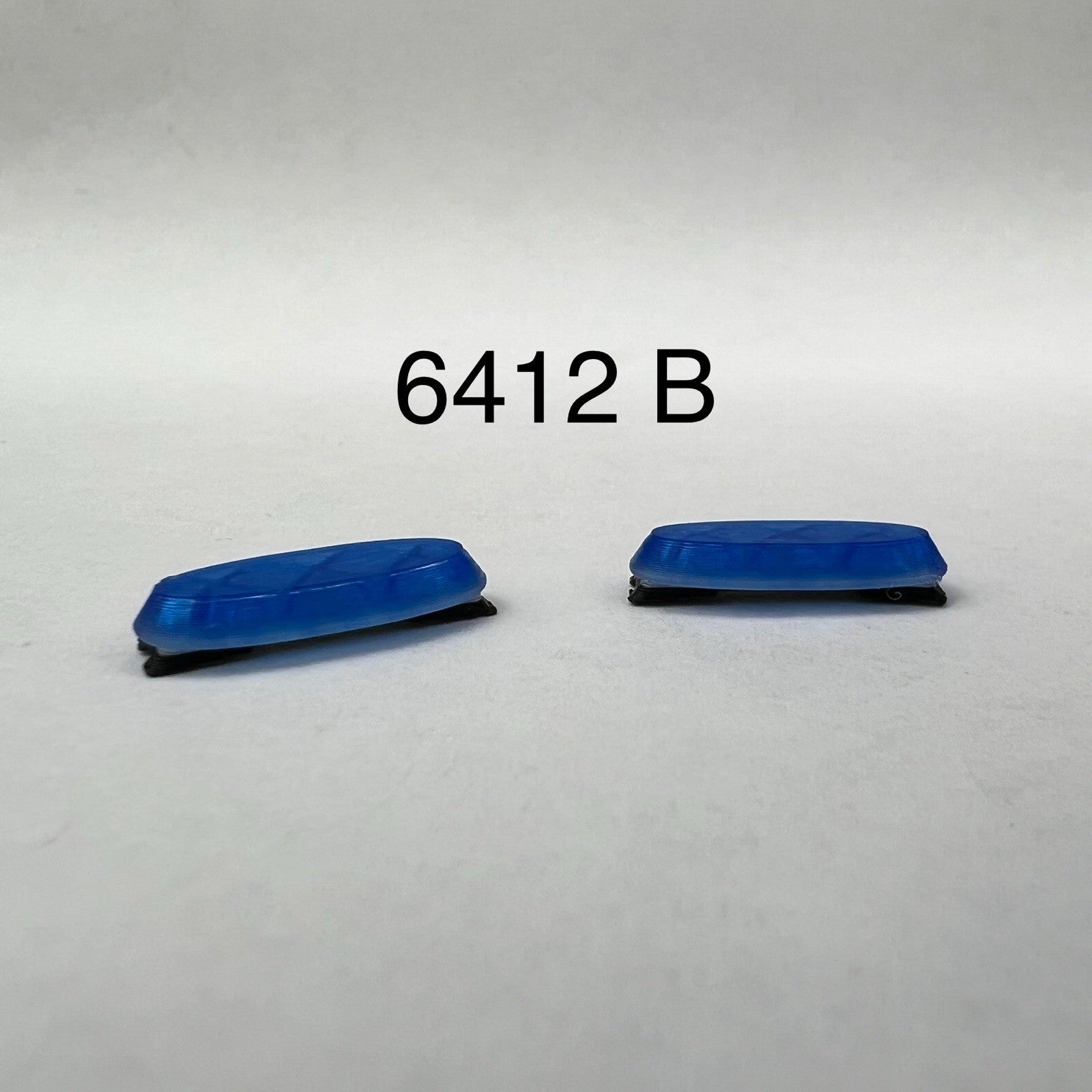 2-Pack 1/64 Scale Model Blue Federal Vista Lightbar Police Europe Spain Swiss UK0