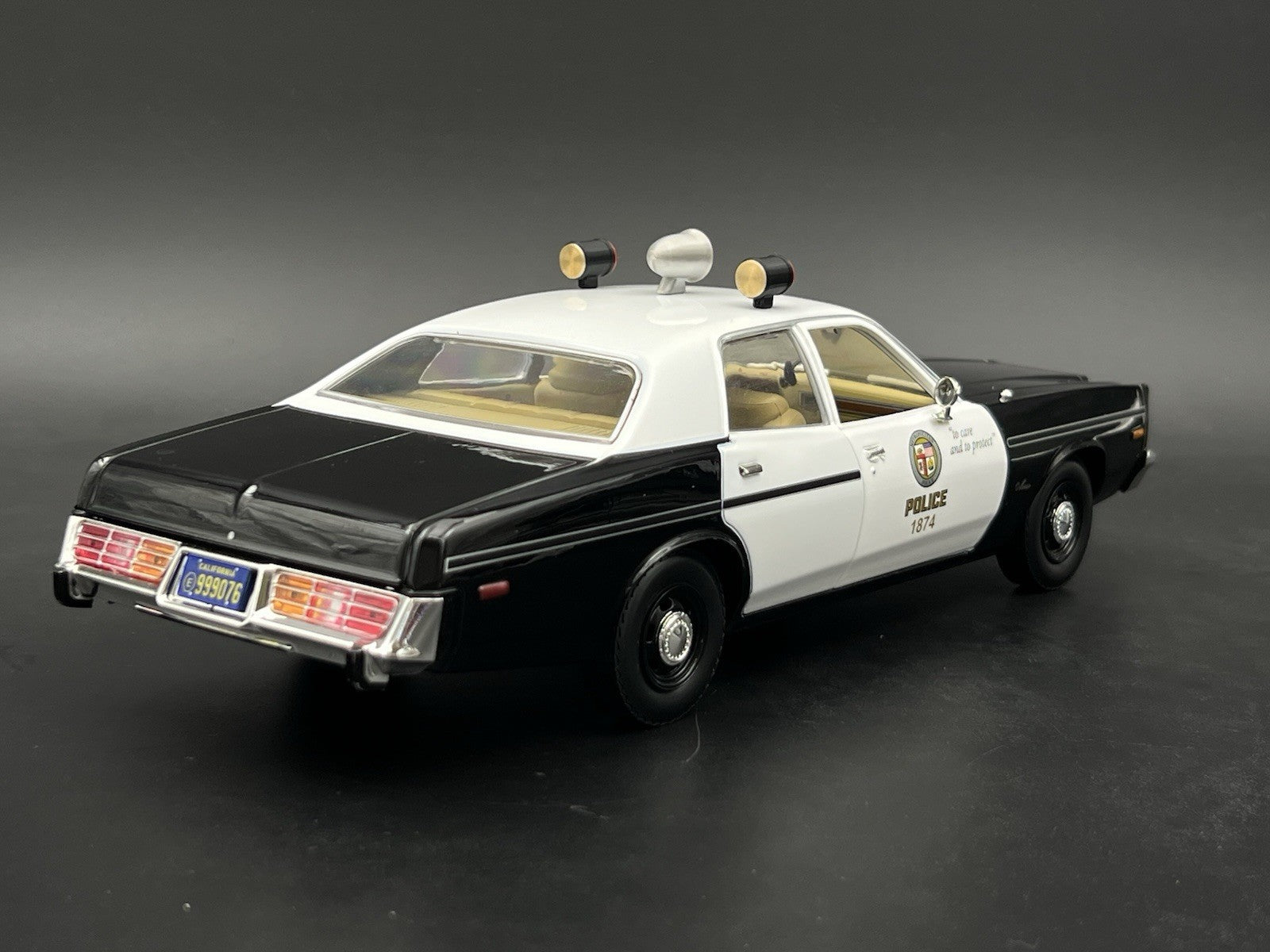 1/10 1/12 Scale LAPD Adam 12 Can Light Siren Trio T2 Los Angeles Police 100315