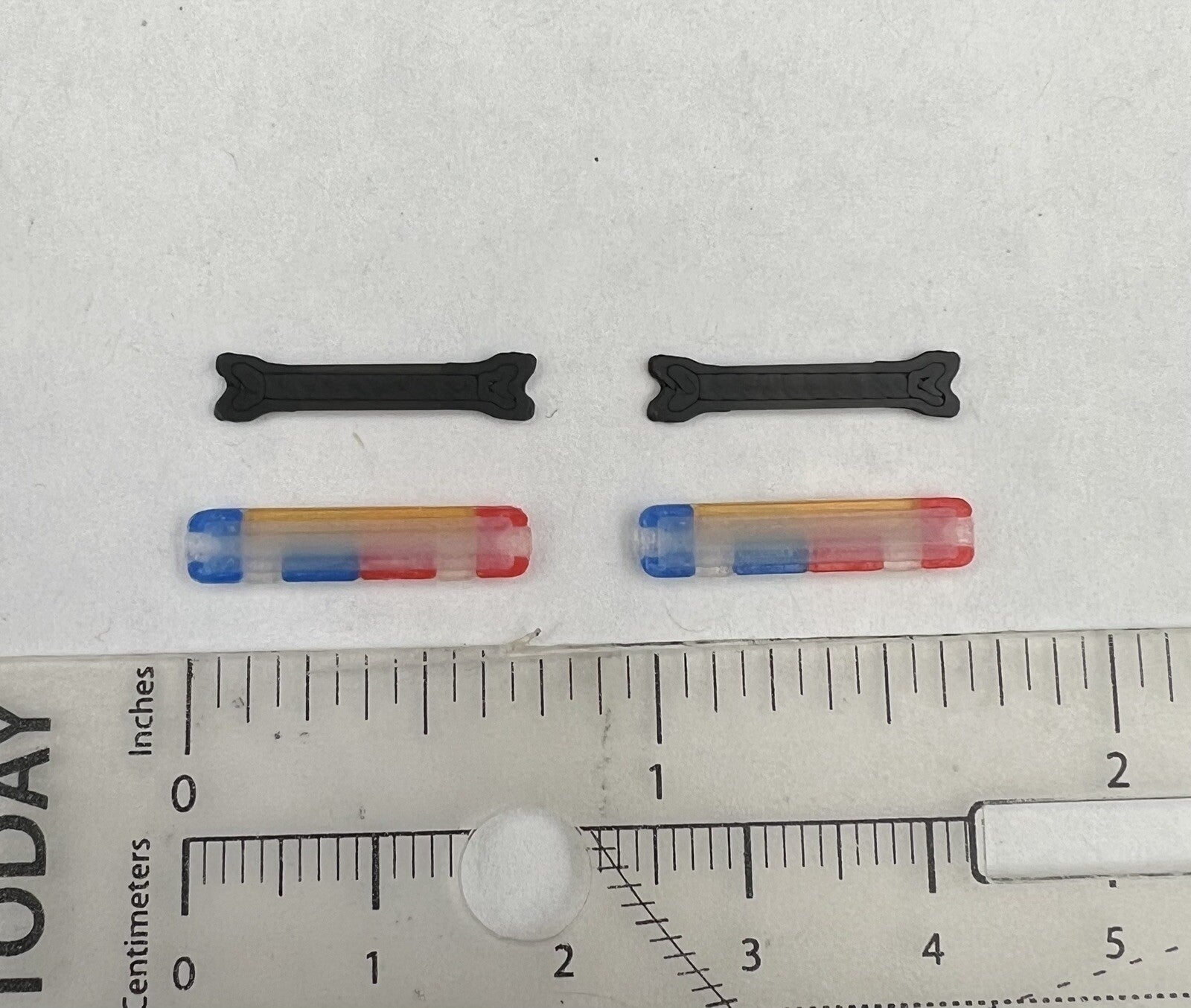 2 Pack 1/64 Whelen Edge Lightbar Blue Red Police Sheriff Highway Patrol SUV Car1