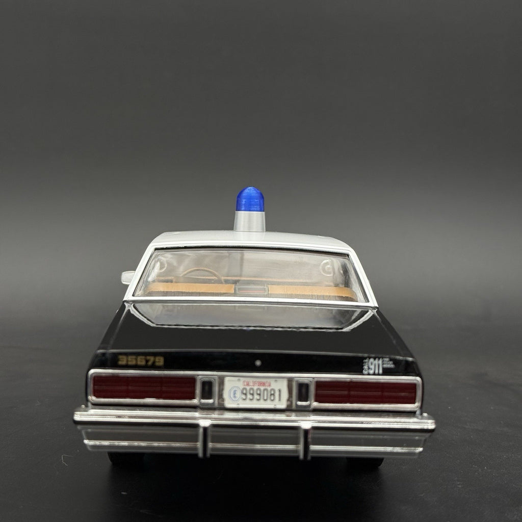 2 Pack 1/18 LED Compatible Blue Beacon Ray Lightbar Police Fire Sheriff7
