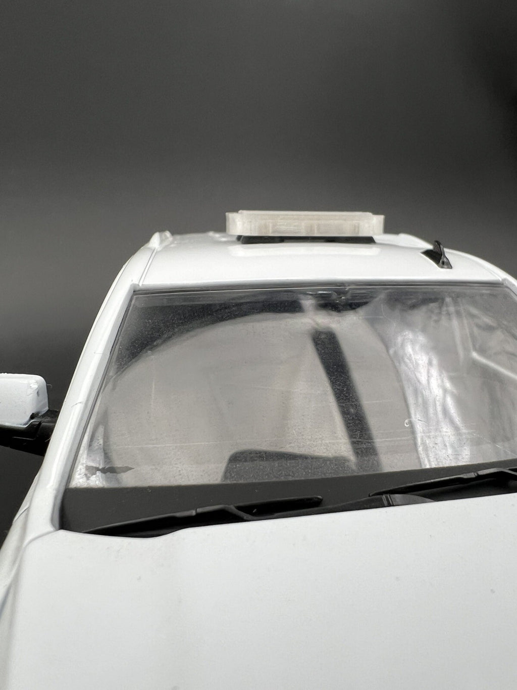 2 Pack 1/24 25 Mini Whelen Edge Lightbar Gray Top Cover Police Sheriff Fire5
