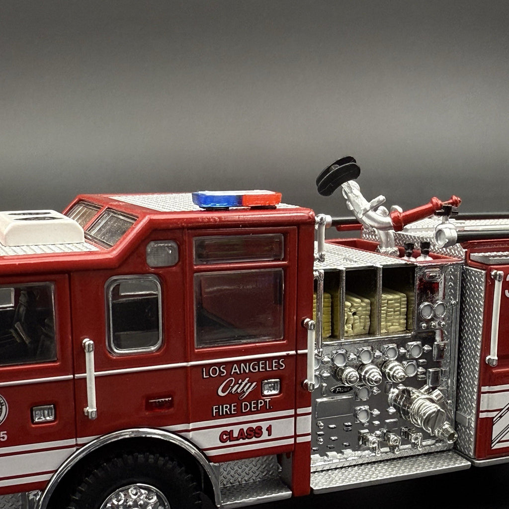2 Pack 1/64 Mini Whelen Edge Blue Red Lightbar Gray Top Cover Police Fire EMS7