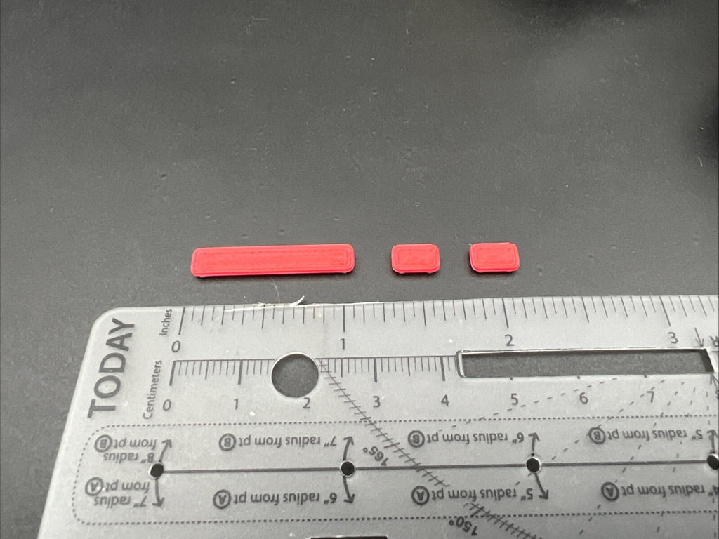 3 Pack 1/64 Whelen Long & Short Red Lightbar Code 3 Fire DCP Tow Truck Trailers7