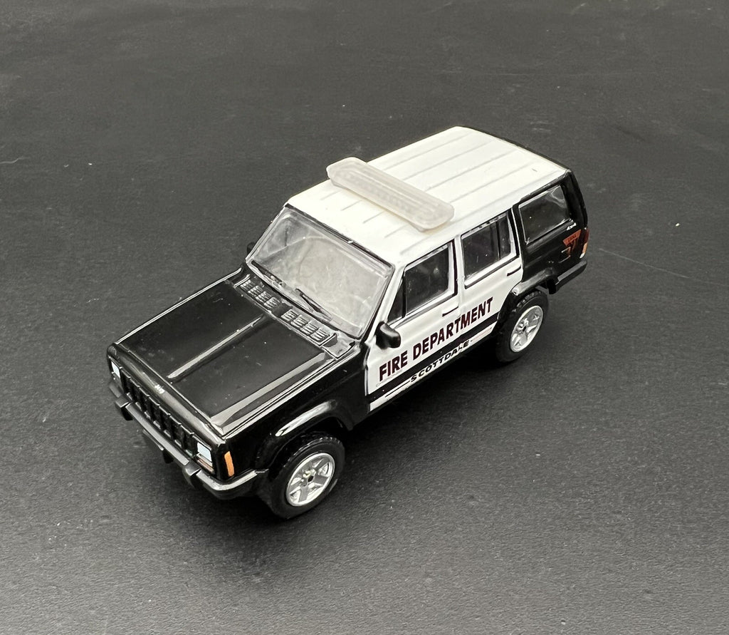 2-Pack 1/64 Scale Model LED Style Whelen Lightbar Police Fire 6402C3
