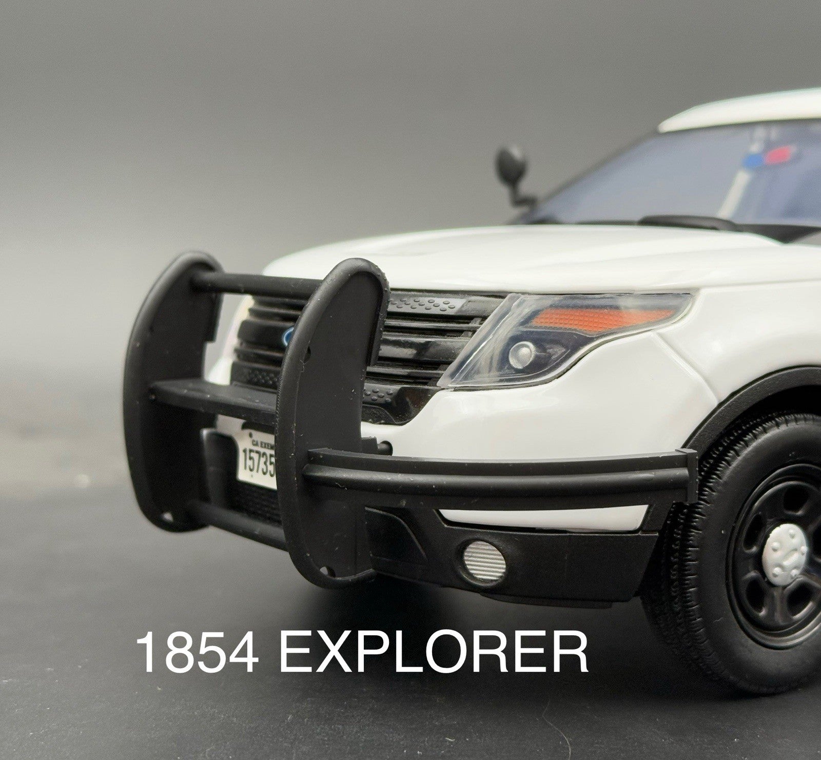 1/18 Setina Wrap Around Push Bumper Pushbar For Motormax Explorer Police Utility0