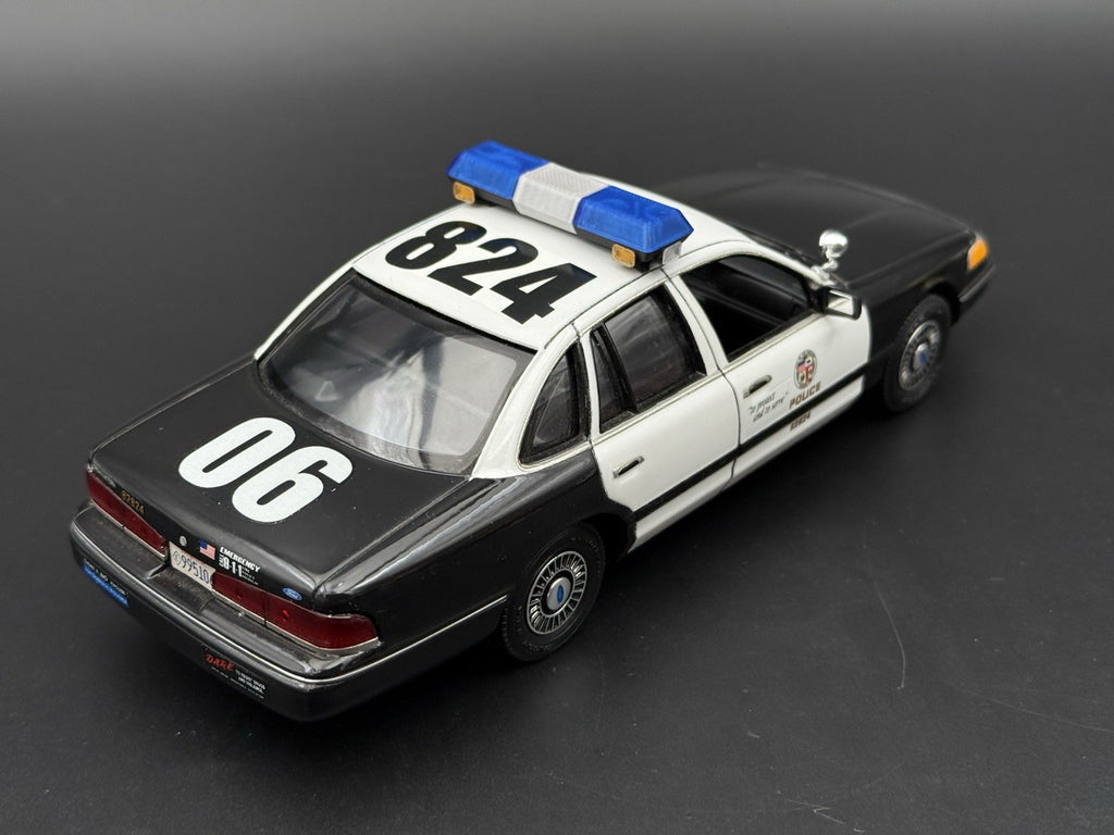 1/24 25 Scale Blue Chrome Streethawk Lightbar Police 246414