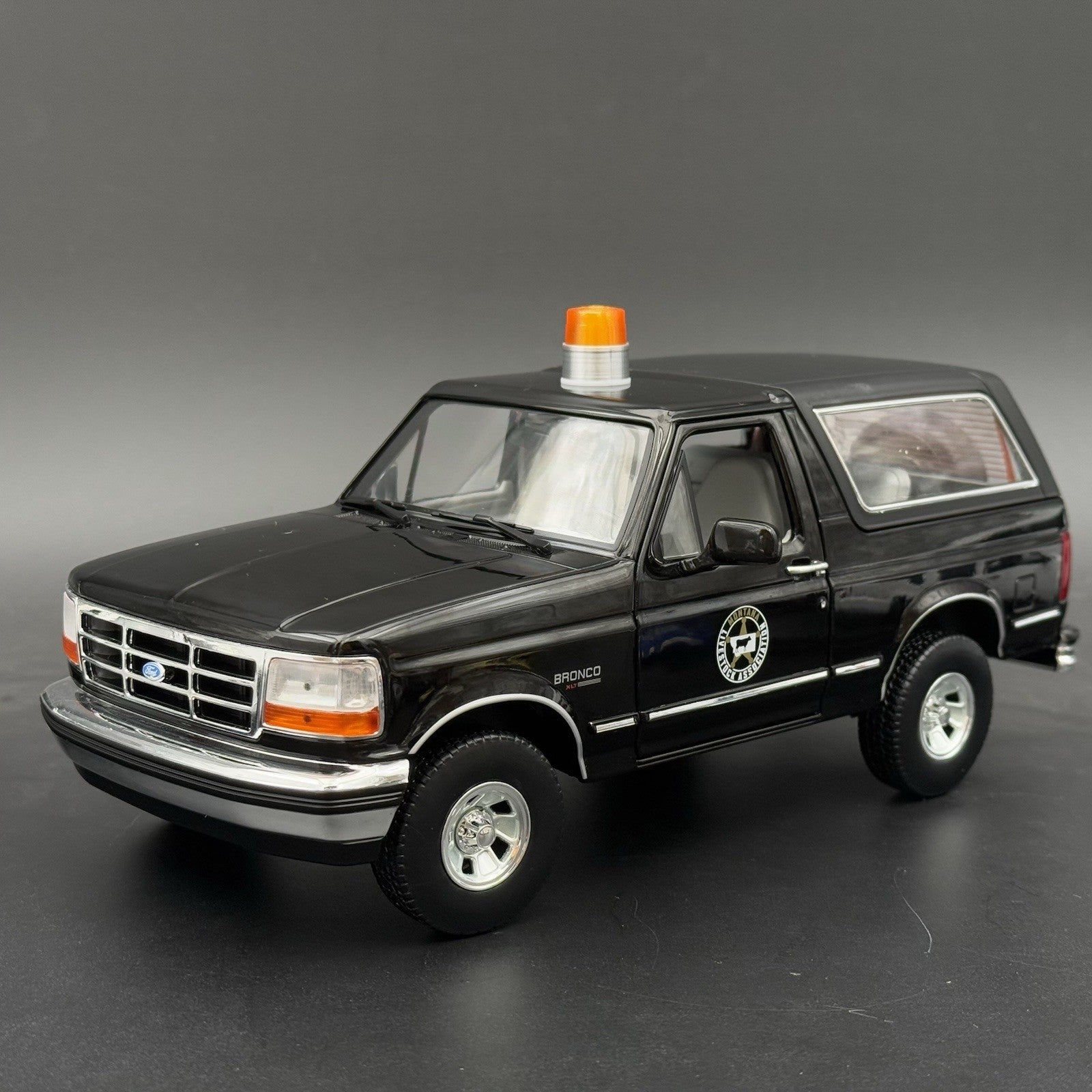 2 Pack 1/18 LED Ready Federal CJ 184 284 Amber Beacon Tow Work Truck Security4