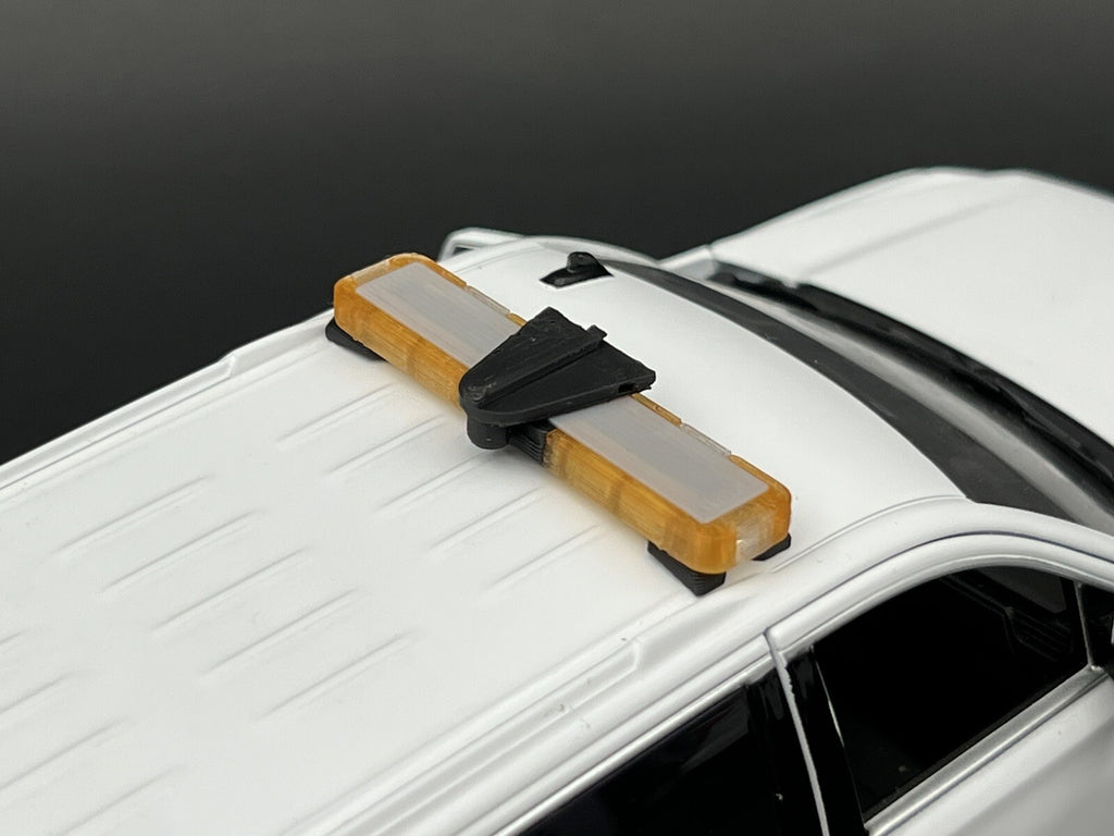 1/24 25 27 LED Ready Whelen Edge Lightbar Amber W/ Speaker Security Work Tow4