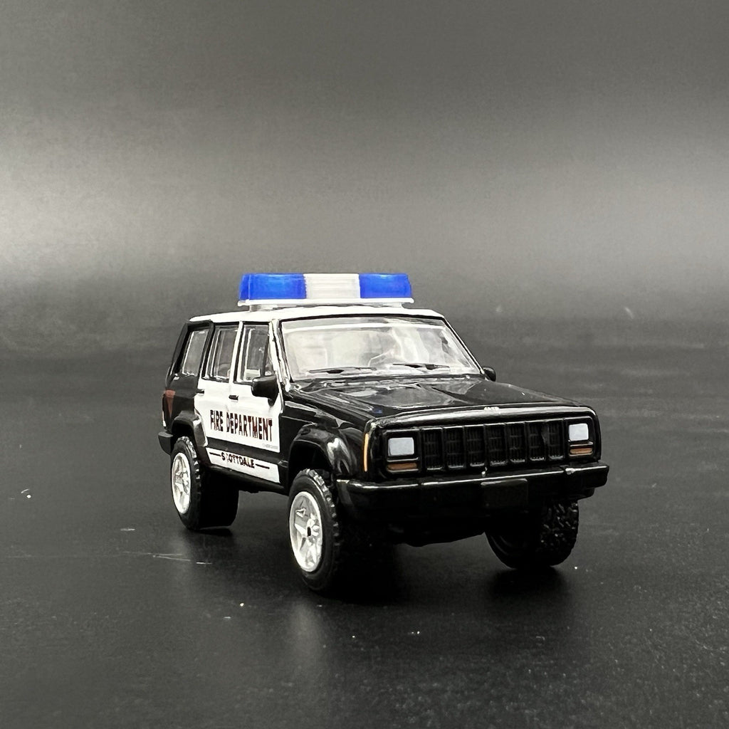 2 Pack 1/64 Blue Federal Signal Twinsonic Lightbar Greenlight Police Sheriff8