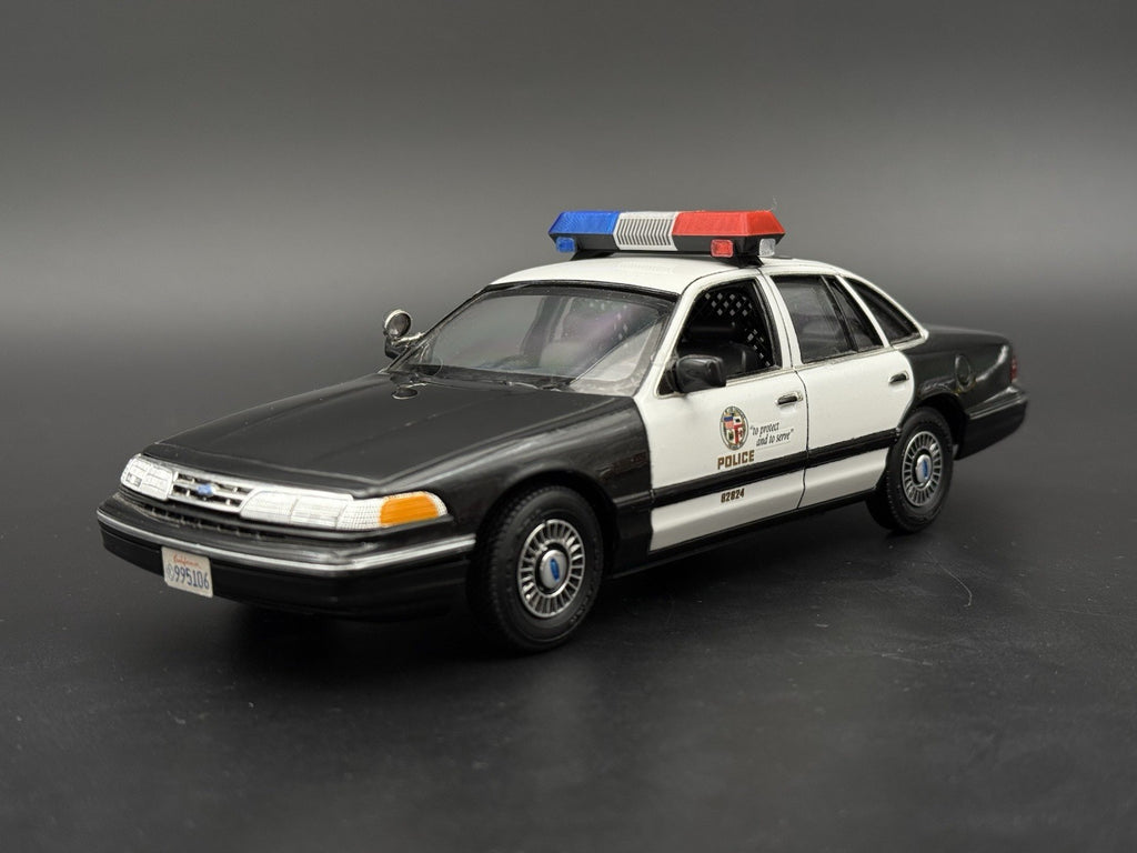 1/18 Scale Blue Red Chrome Streethawk Lightbar Police 1859 BR3