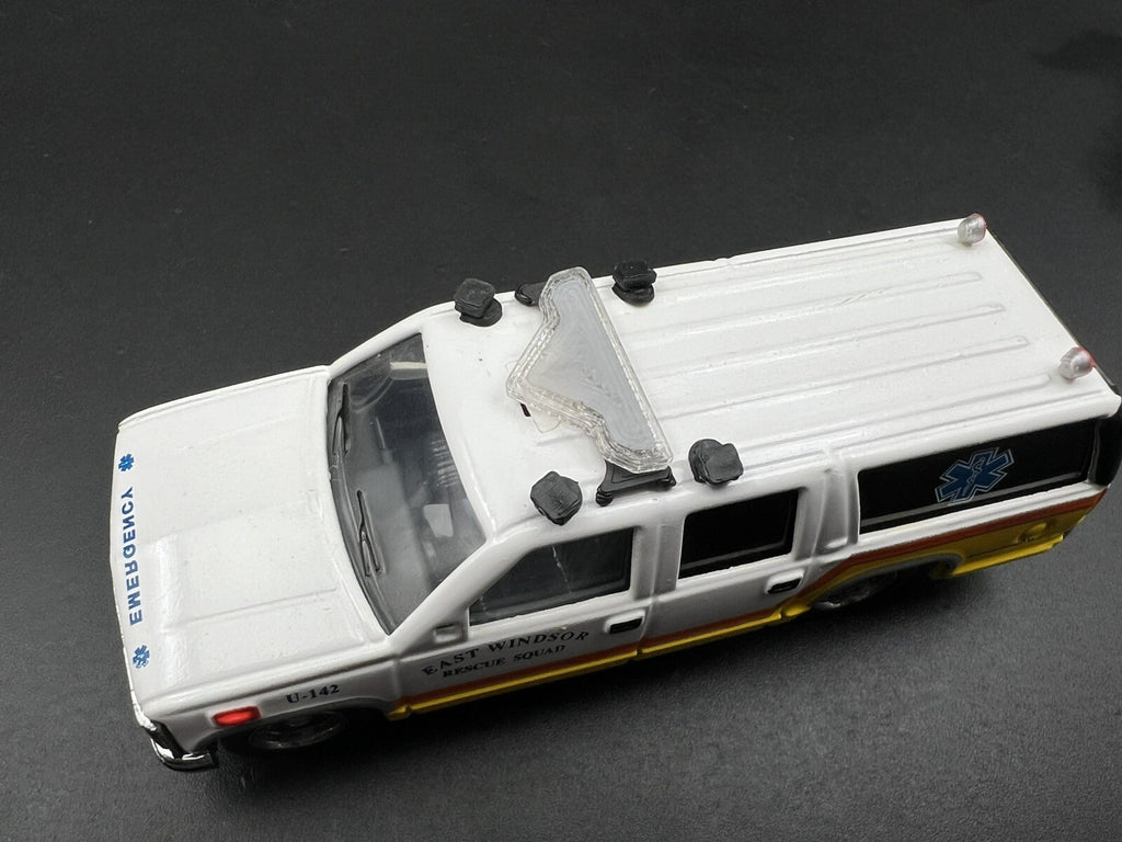 4-Pack 1/64 Scale Model ALPR License Plate Reader Police Car SUV 6422 8