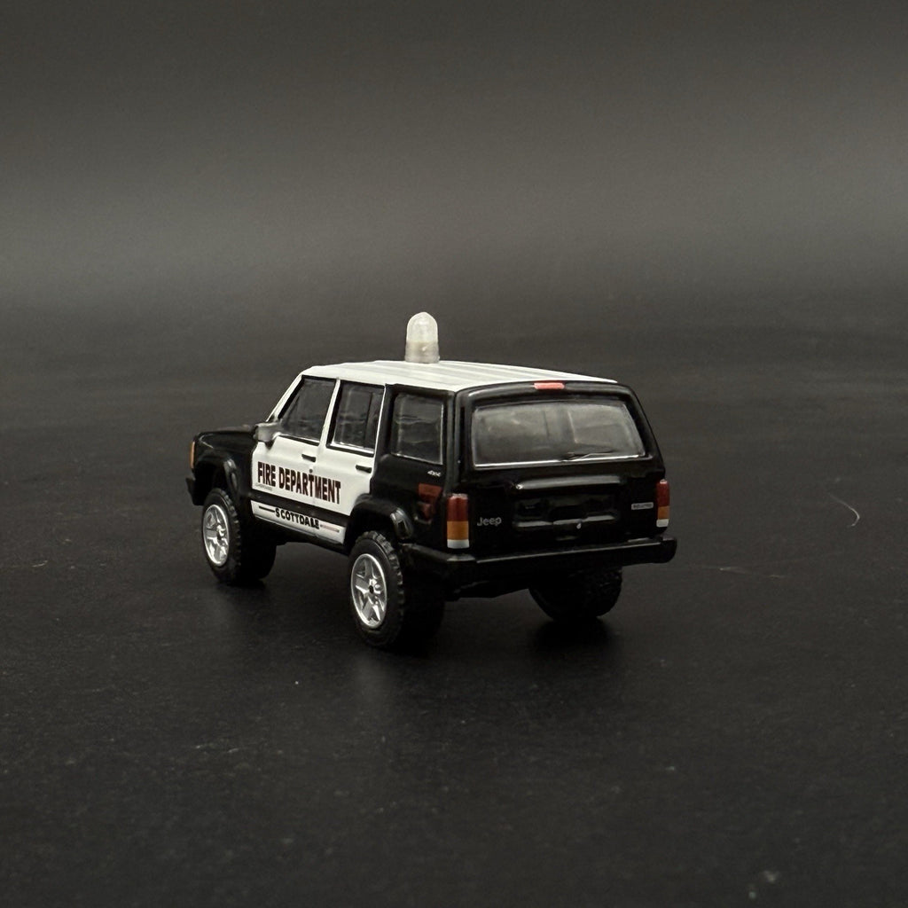 4 Pack 1/64 Vintage Clear Beacon Ray Lightbar Sheriff Police Fire Ambulance5