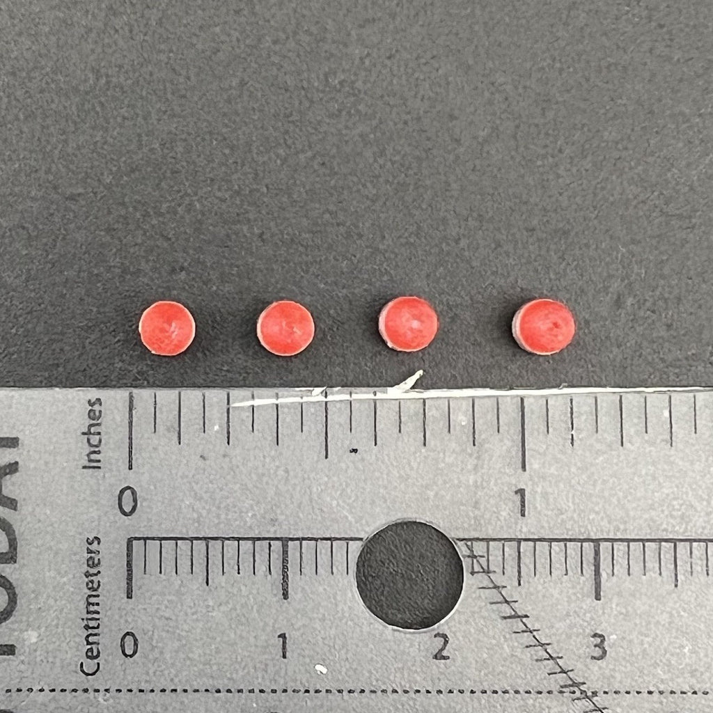 4 Pack 1/64 Vintage Red Beacon Ray Lightbar Sheriff Police Fire Ambulance1
