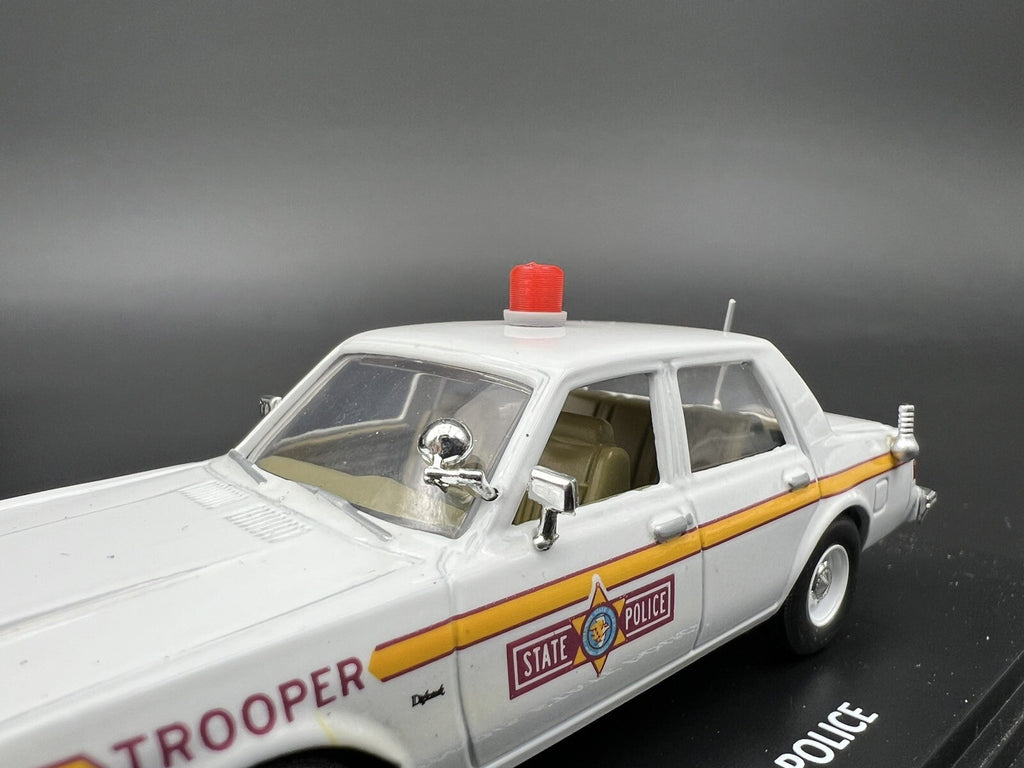 2 Pack 1/43 Vintage Red Beacon Lightbar Michigan State Police Fire Ambulance1