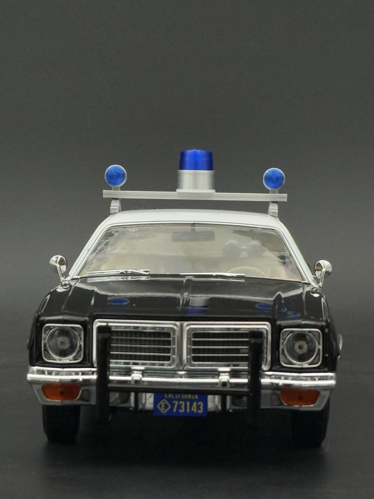 1/18 LED Ready Federal Visibar CJ 184 284 Blue Beacon Blue Lollipop Police Light4