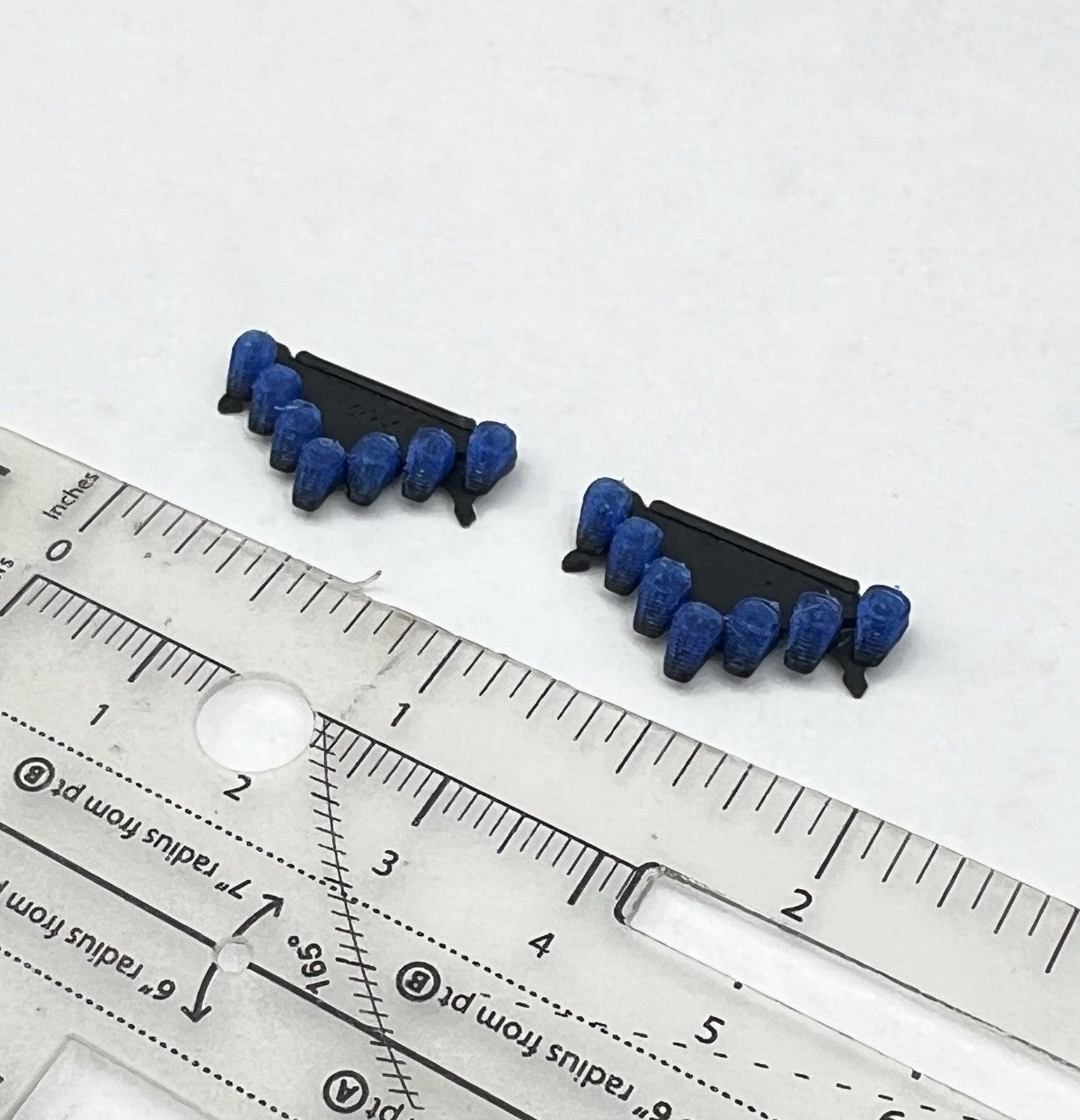 2 Pack 1/64 Blue Vector Vision Lightbar Police Sheriff Fire State Patrol2