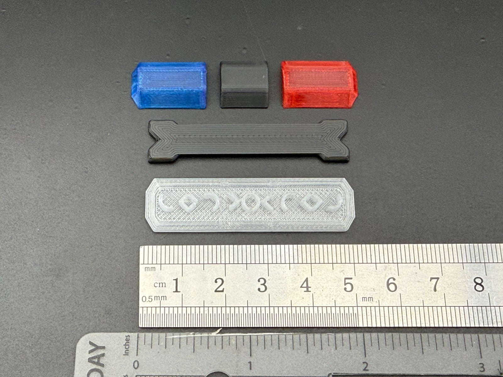 1/24 25 Scale Model Blue Red Black Code 3 Excalibur Lightbar Police 2415BRBLACK1