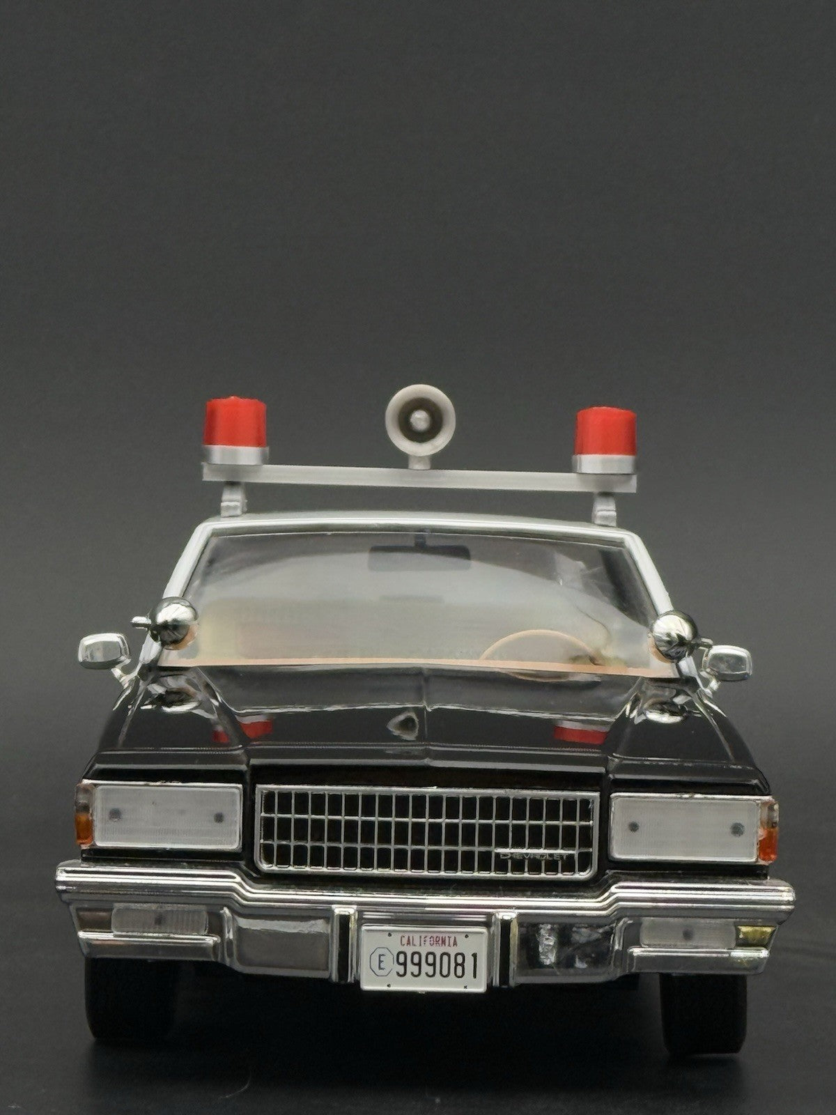 1/24 25 Scale Model Federal Red Twin Beacon Ray Police Lightbar Visibar 2461R3