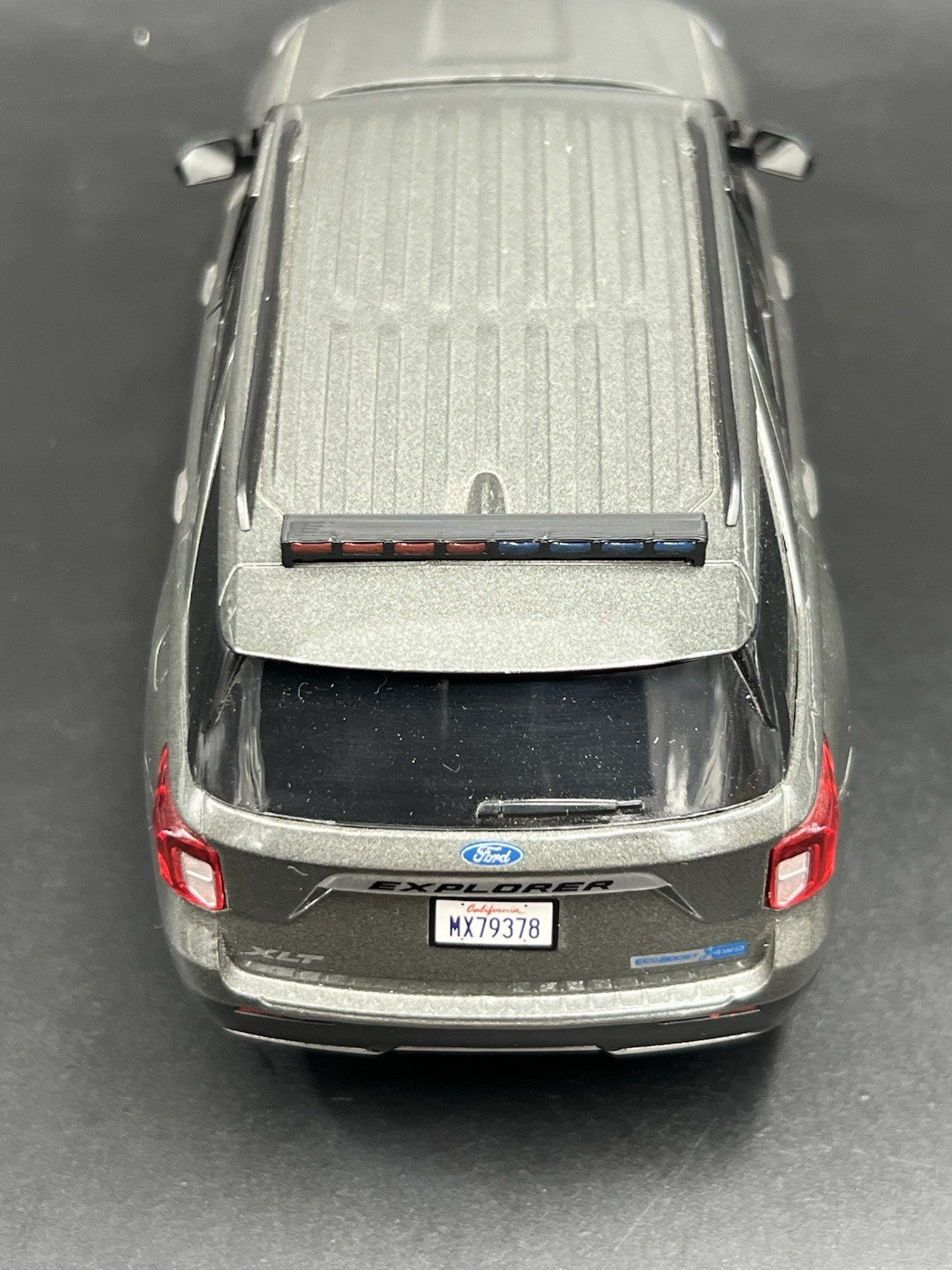 1/24 LED Ready Blue Red Traffic Advisor Arrow Stick Deck Lightbar Police Sheriff8