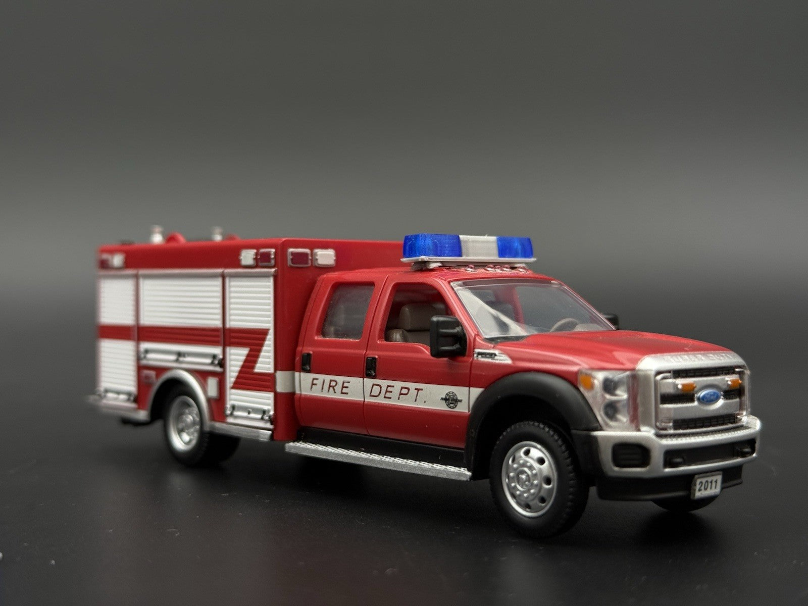 2 Pack 1/50 48 Scale Blue Twinsonic Lightbar Police Fire Engine Truck 5015B5