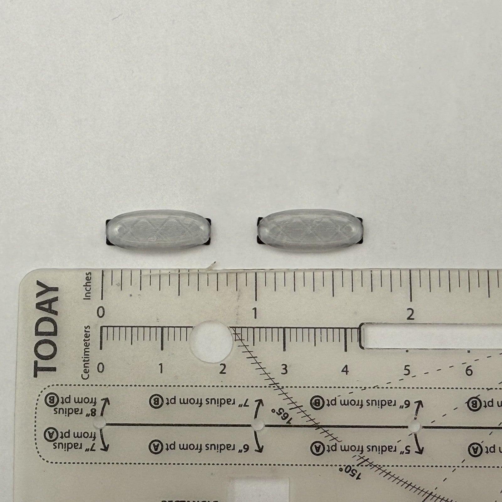 2-Pack 1/64 Scale Model Federal Clear Vista Lightbar Police Fire 6412C1