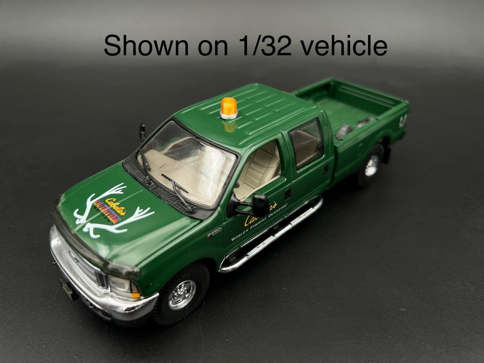 2 Pack 1/32 1/24 Hallow Amber Beacon Strobe Construction Work Tow Security 1/349