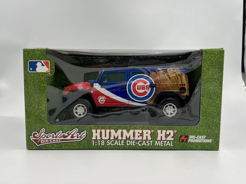 MLB LICENSED CHICAGO CUBS 1/18 HIGHWAY61 / DCP DIECAST PROMOTIONS HUMMER H2 SUV0