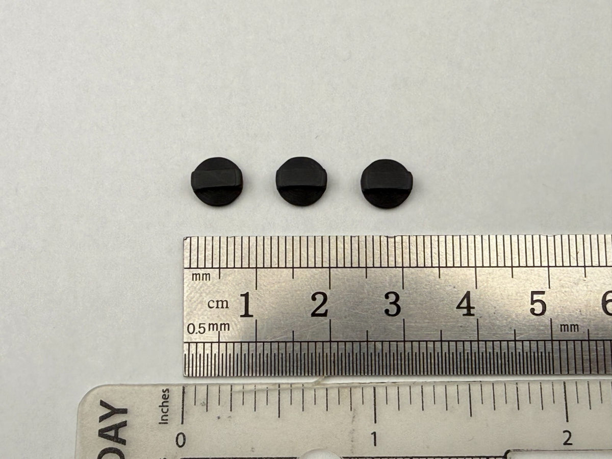 3 Pack 1/24 25 Scale Model Panorama Dome MiMo WiFi GPS Pancake Antenna 2402BLACK2