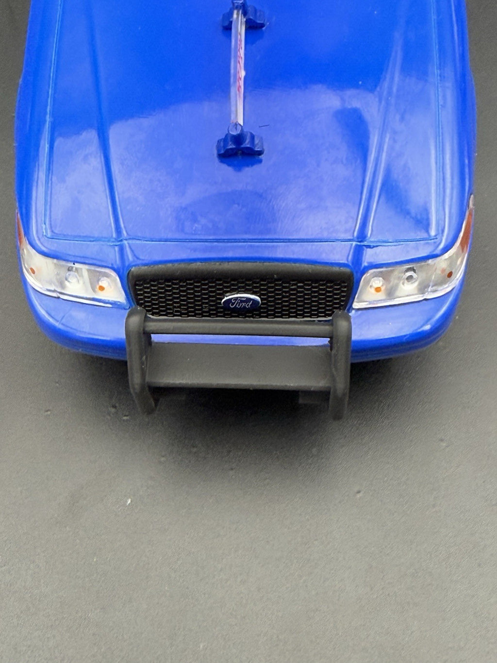 1/24 25 Go Rhino Push Bumper Pushbar For Motormax Greenlight Crown Vic Police5