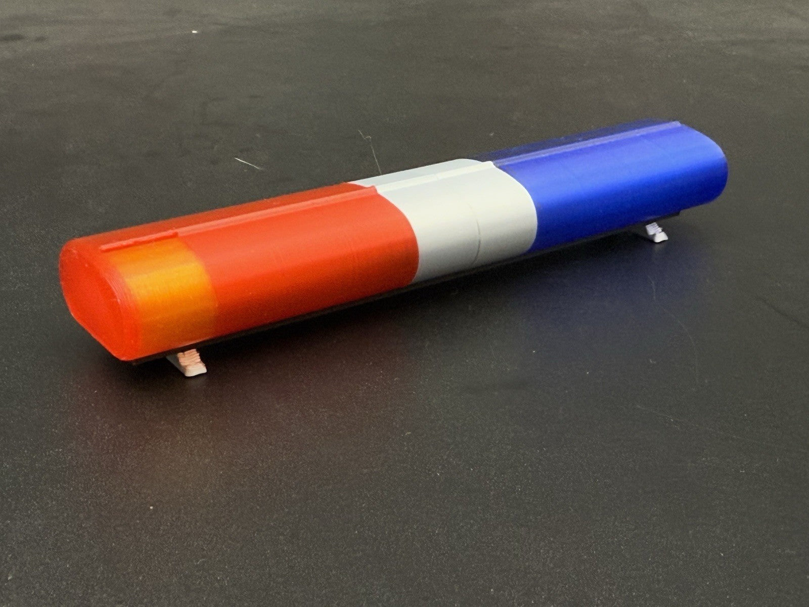 1/10 LED Ready AeroDynic Lightbar 240 Robert LA Sheriff Police Blue Red 1001BR25