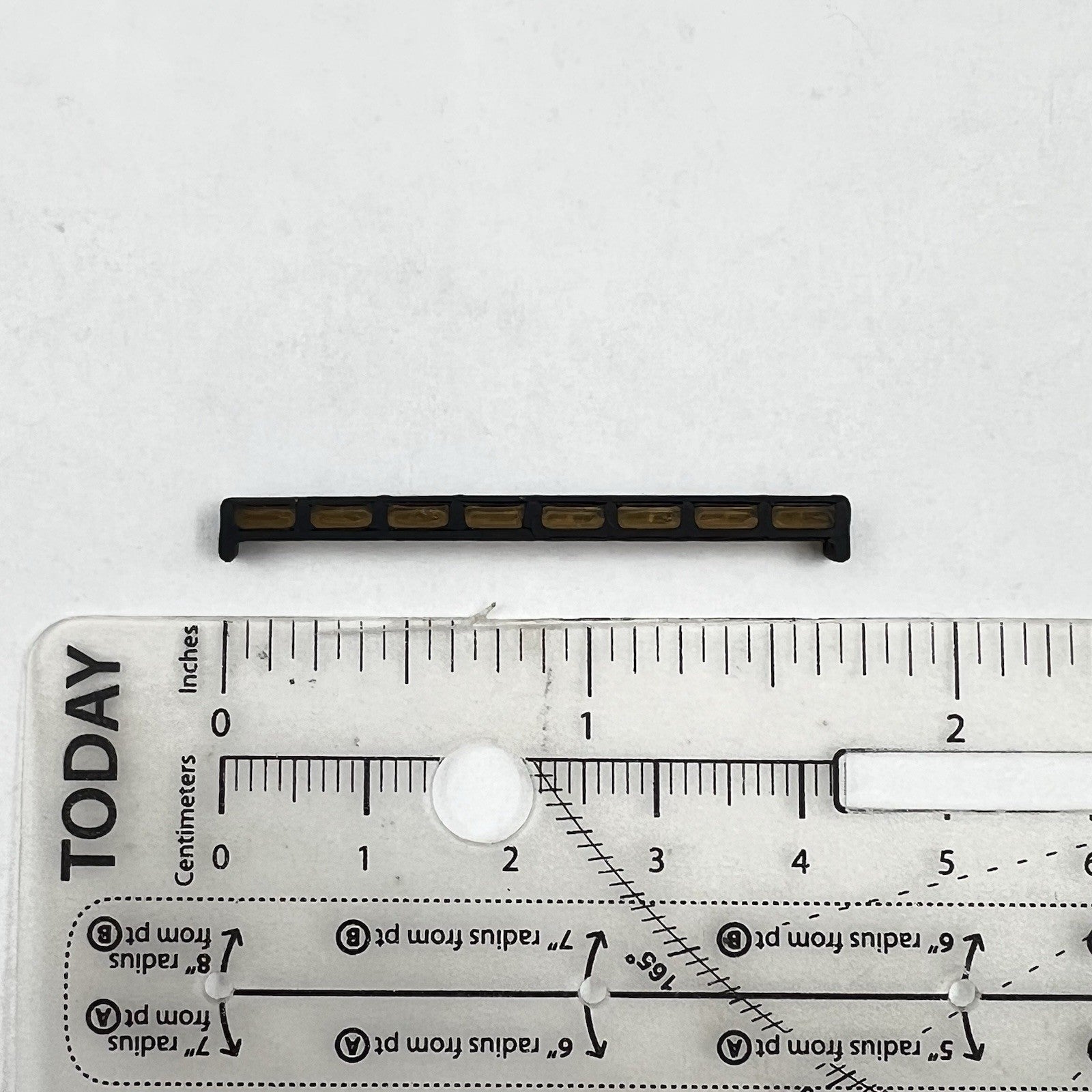 1/24 LED Ready Amber Traffic Advisor Arrow Stick Deck Lightbar Police Sheriff7