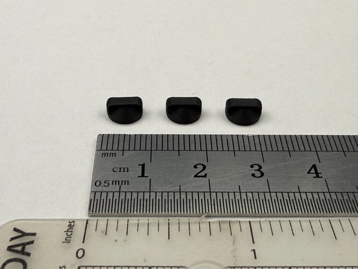 3 Pack 1/24 25 Scale Model Panorama Dome MiMo WiFi GPS Pancake Antenna 2402BLACK3