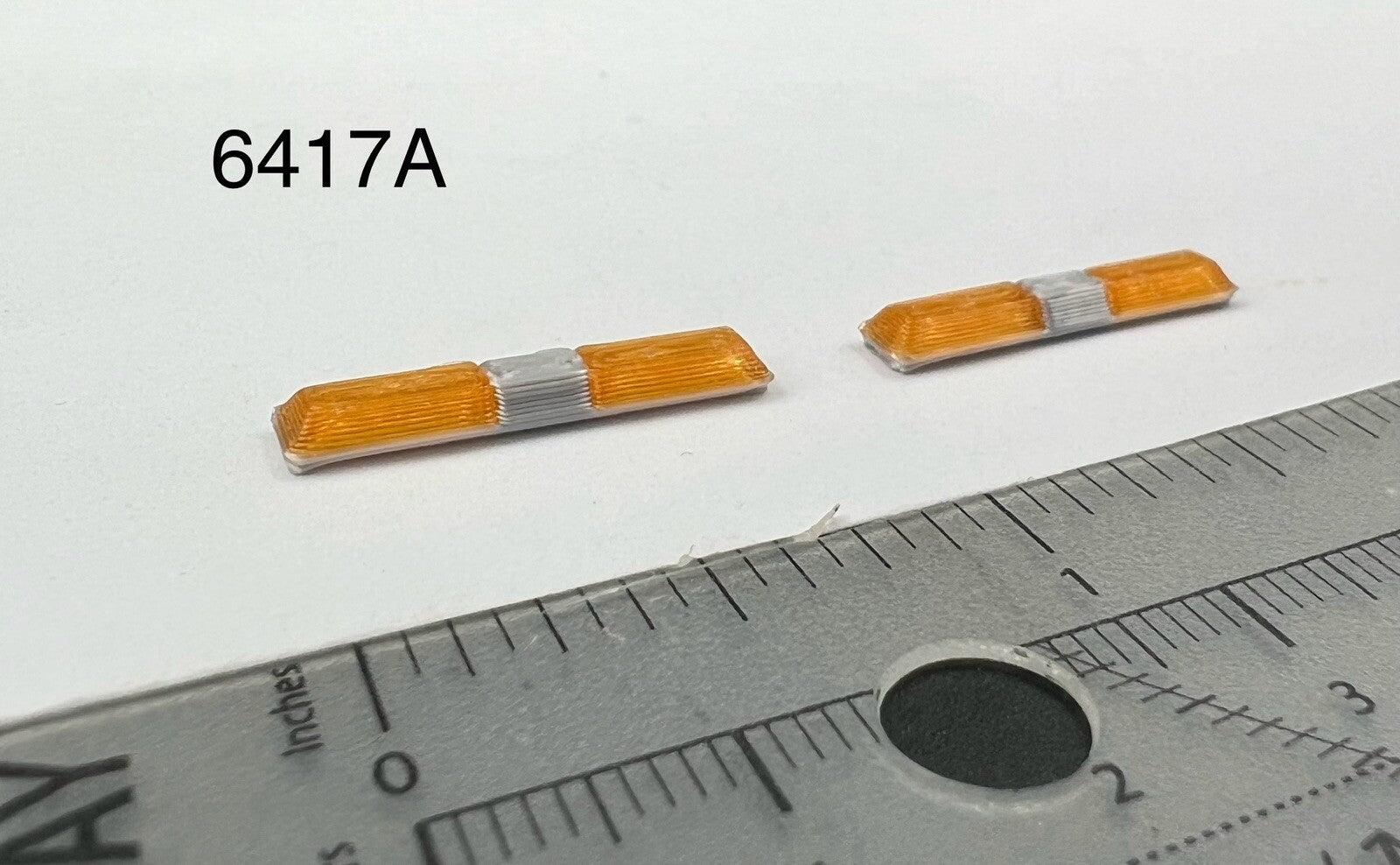 2 Pack 1/64 Code 3 LP6000 Amber Lightbar Greenlight Construction Tow Work Truck0