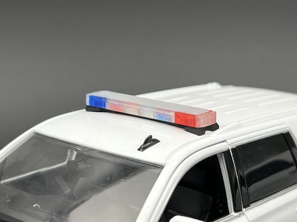 1/24 25 27 LED Ready Whelen Edge Lightbar Blue Red Nevada Highway Patrol Police5
